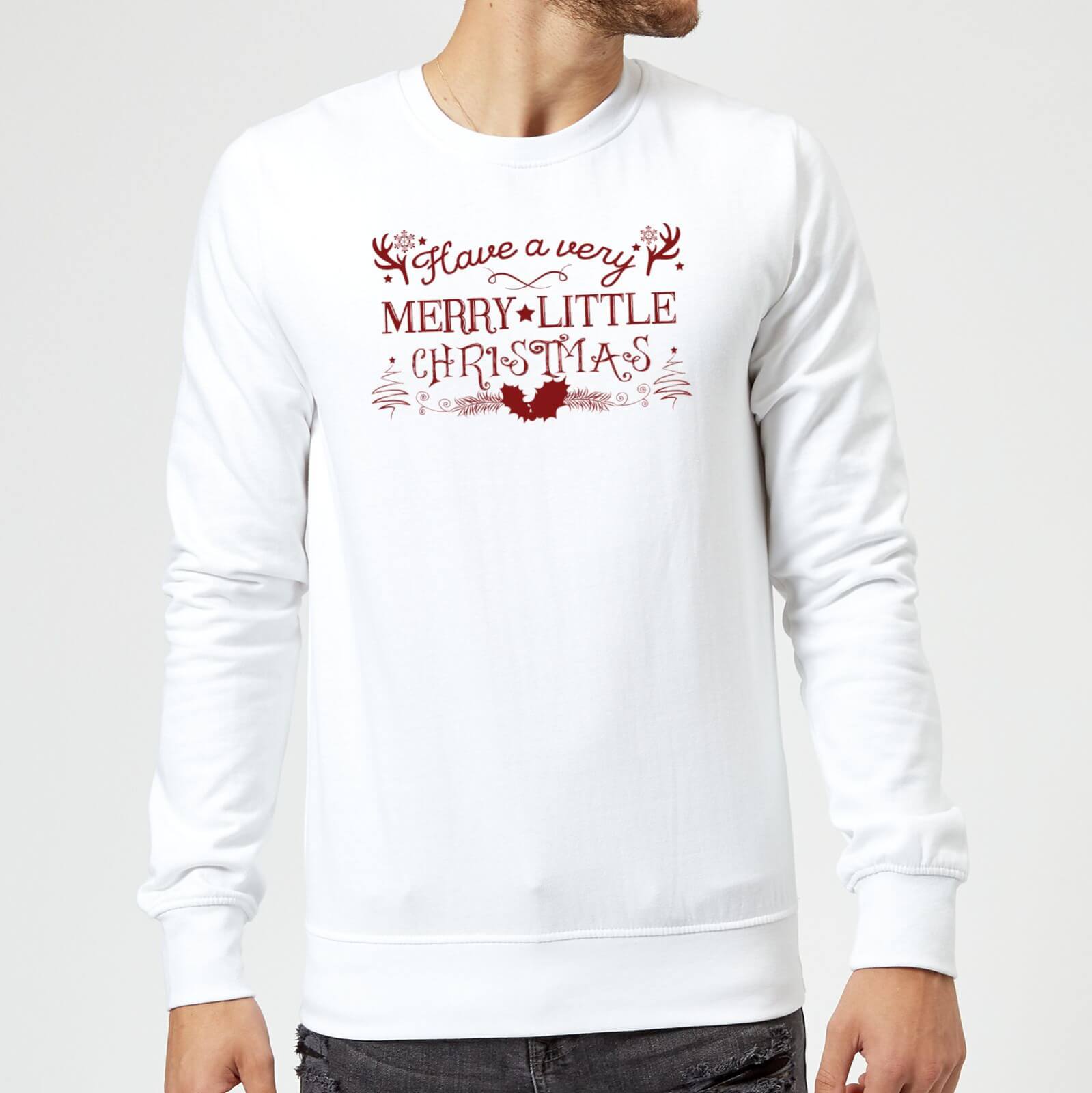 Very Merry Sweatshirt - White - S - White