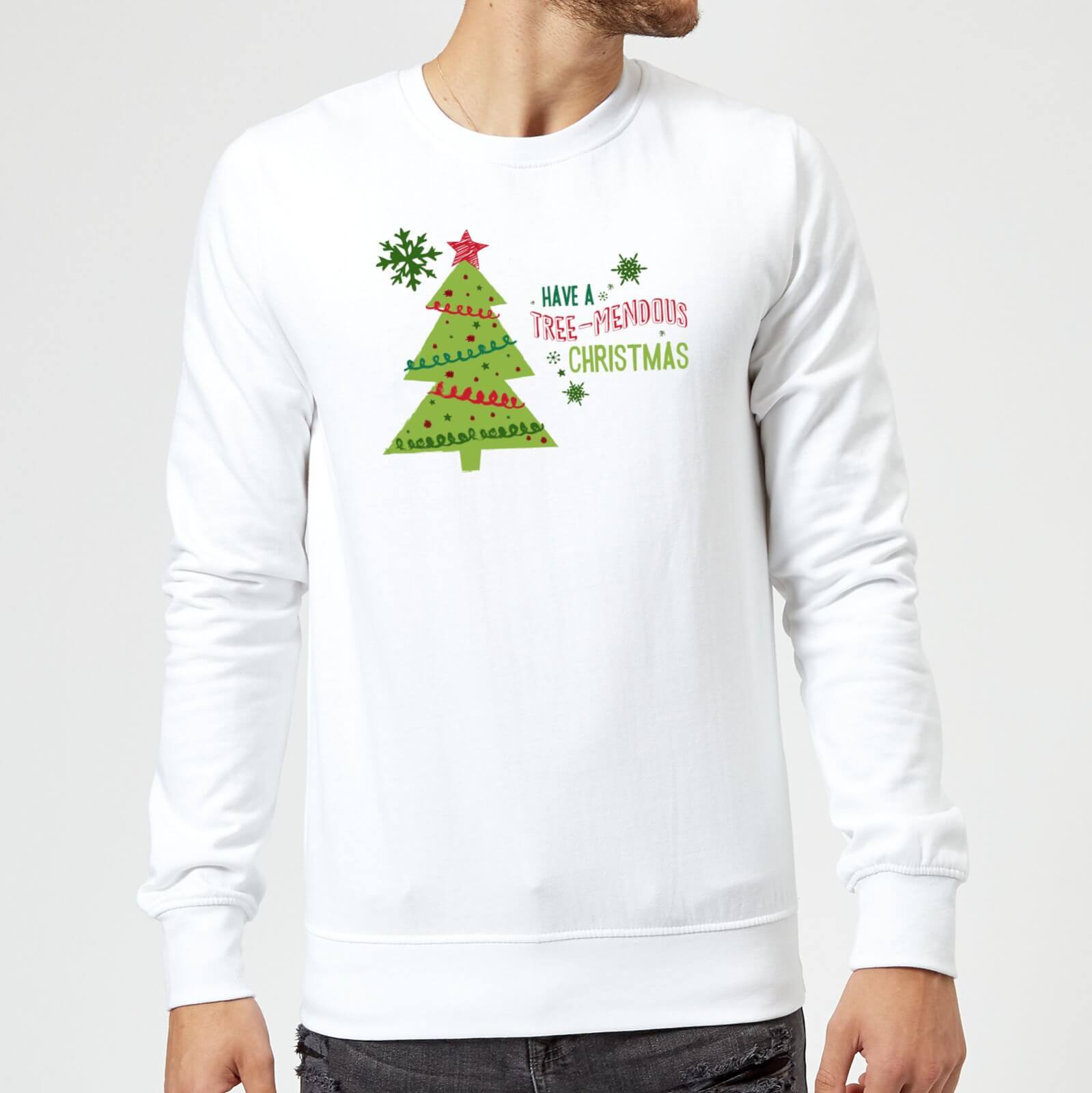 Tree Mendous Sweatshirt - White - S - White