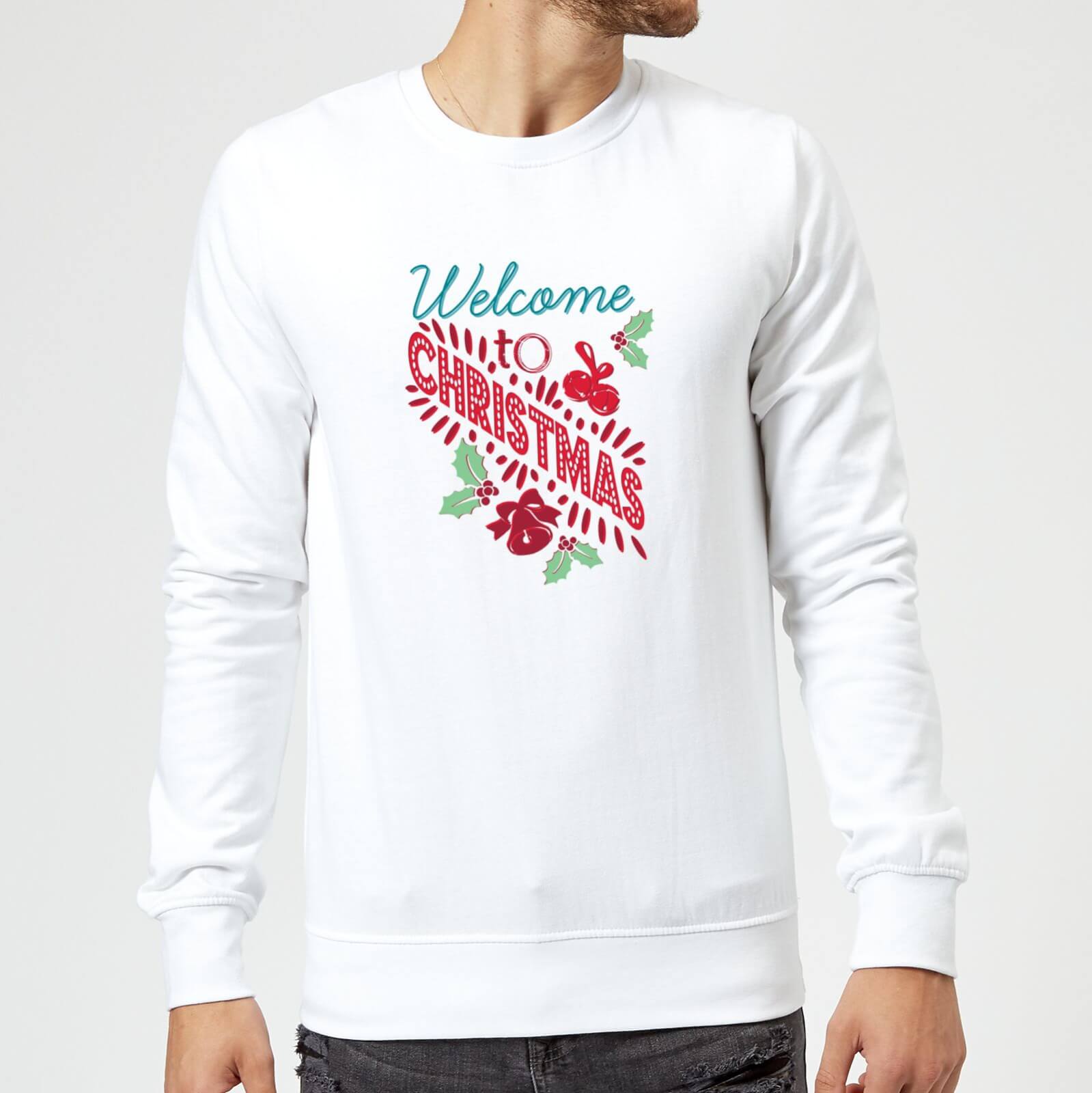 Welcome Sweatshirt - White - S - White