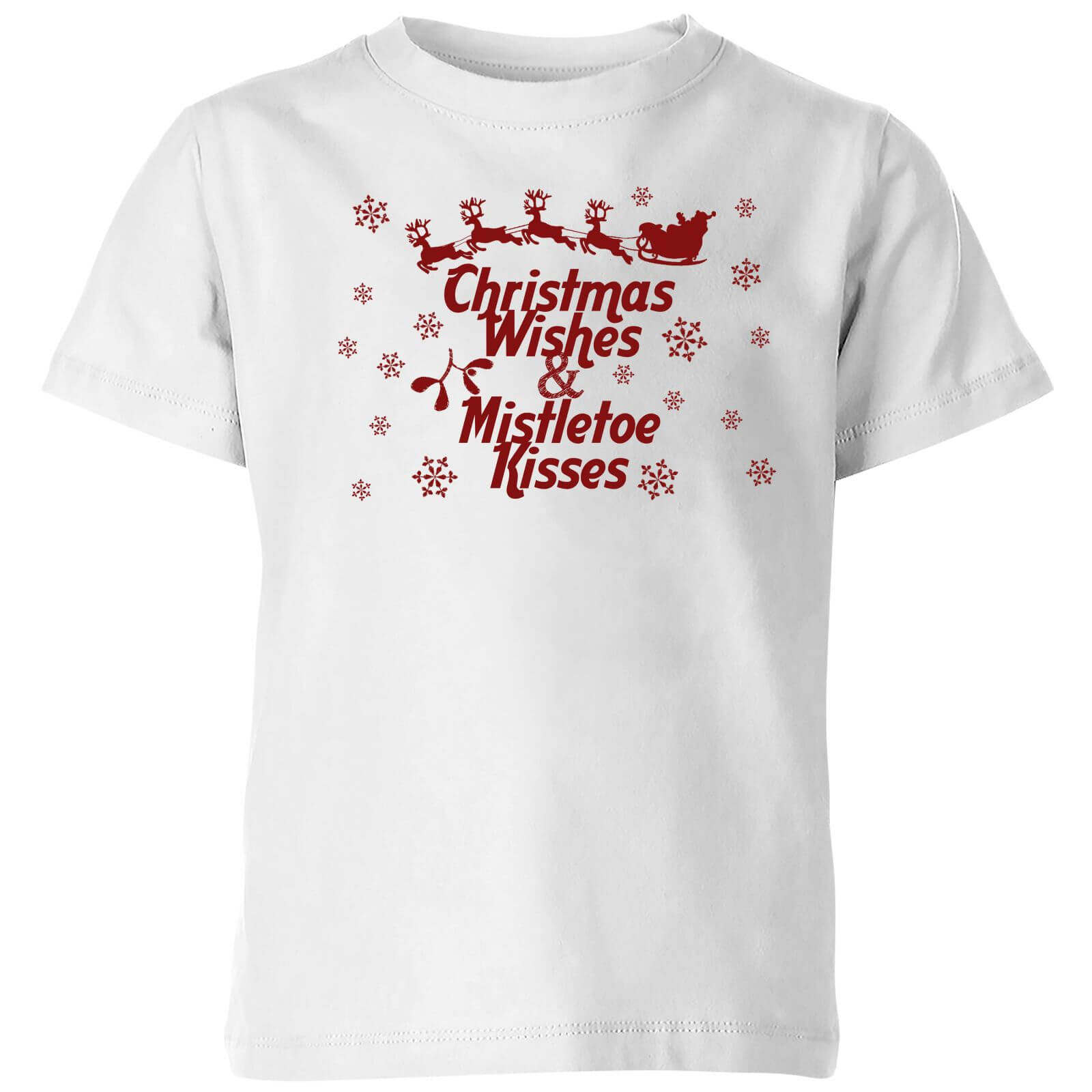 Christmas wishes Kids' T-Shirt - White - 3-4 Years - White
