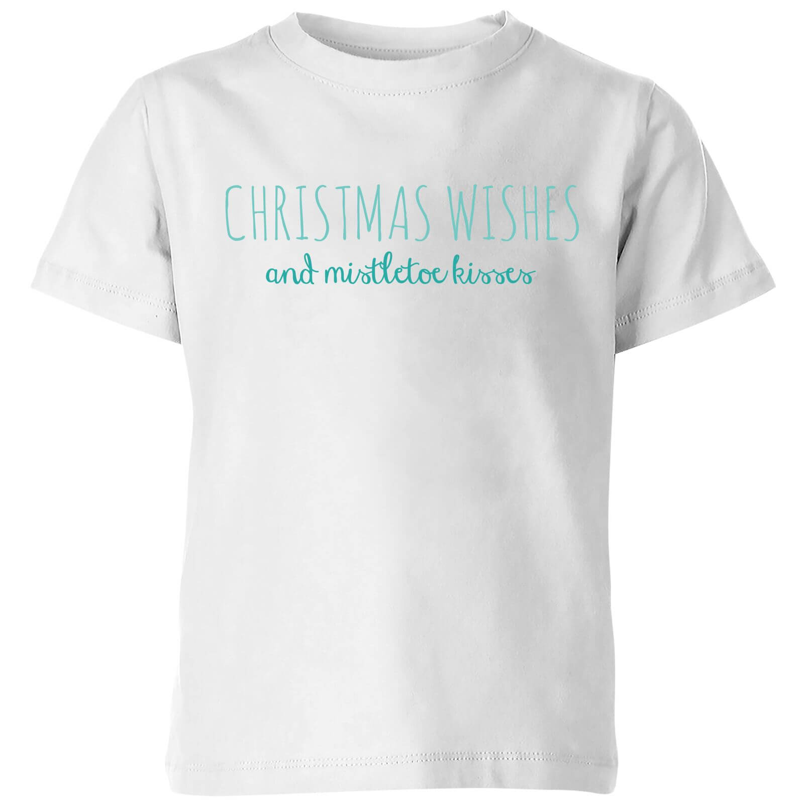 Christmas Wishes Kids' T-Shirt - White - 3-4 Years - White