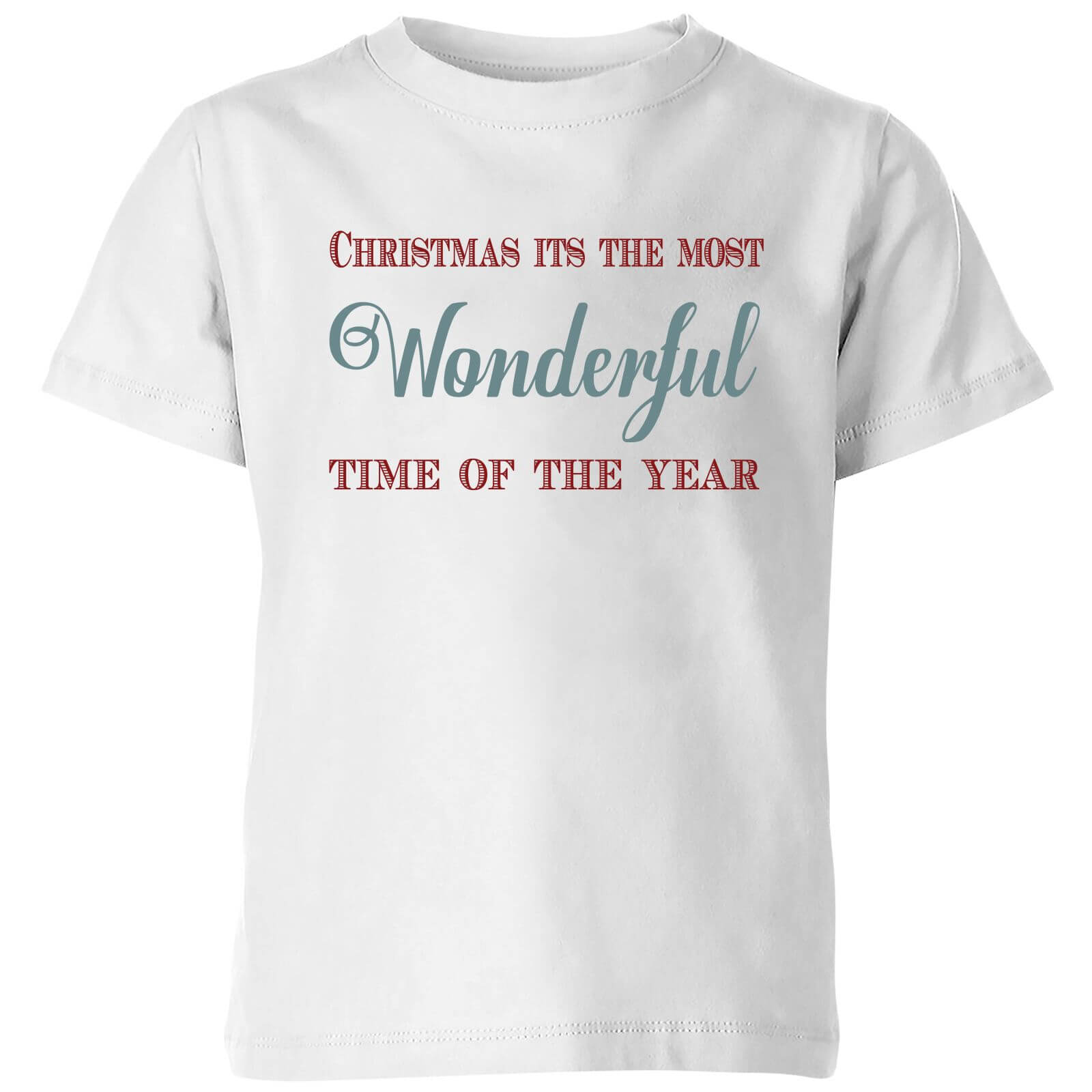 Wonderful Kids' T-Shirt - White - 3-4 Years - White
