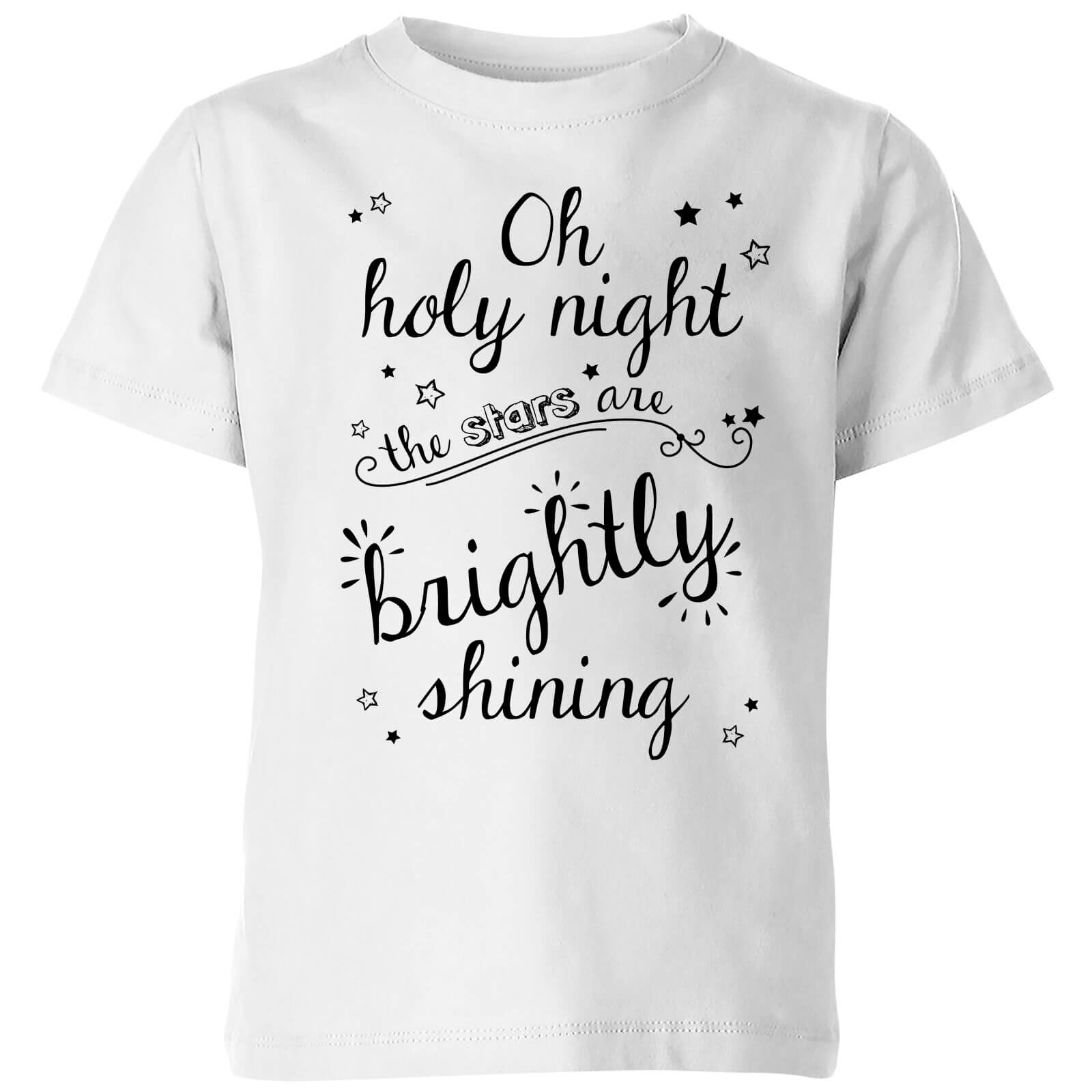 Holy Night Kids' T-Shirt - White - 3-4 Years - White