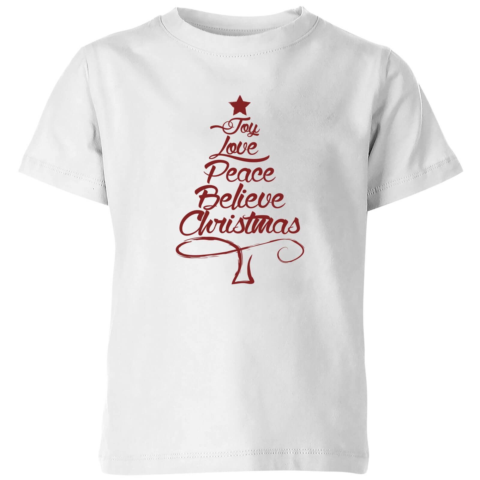 Peace at christmas Kids' T-Shirt - White - 3-4 Years - White