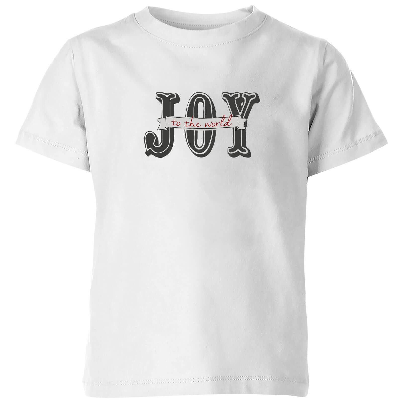 Joy Kids' T-Shirt - White - 3-4 Years - White