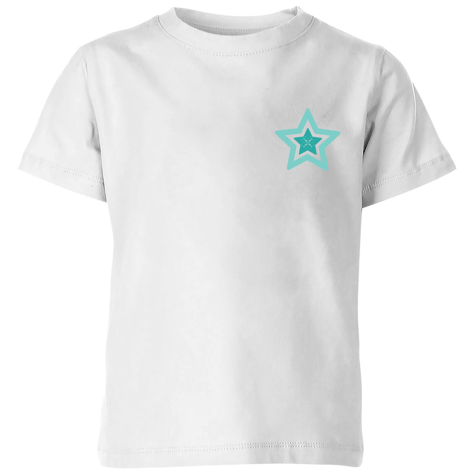 Pocket Star Kids' T-Shirt - White - 3-4 Years - White