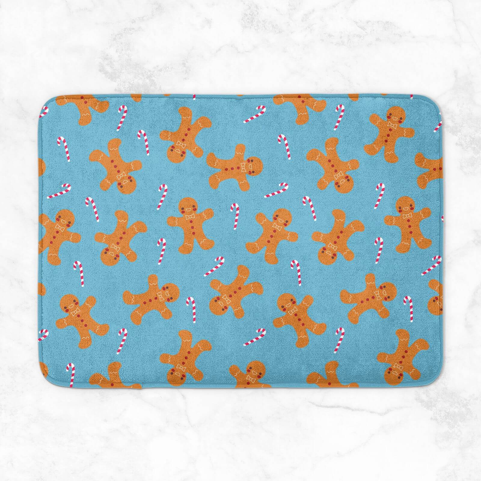 Ginger Bread Man Bath Mat