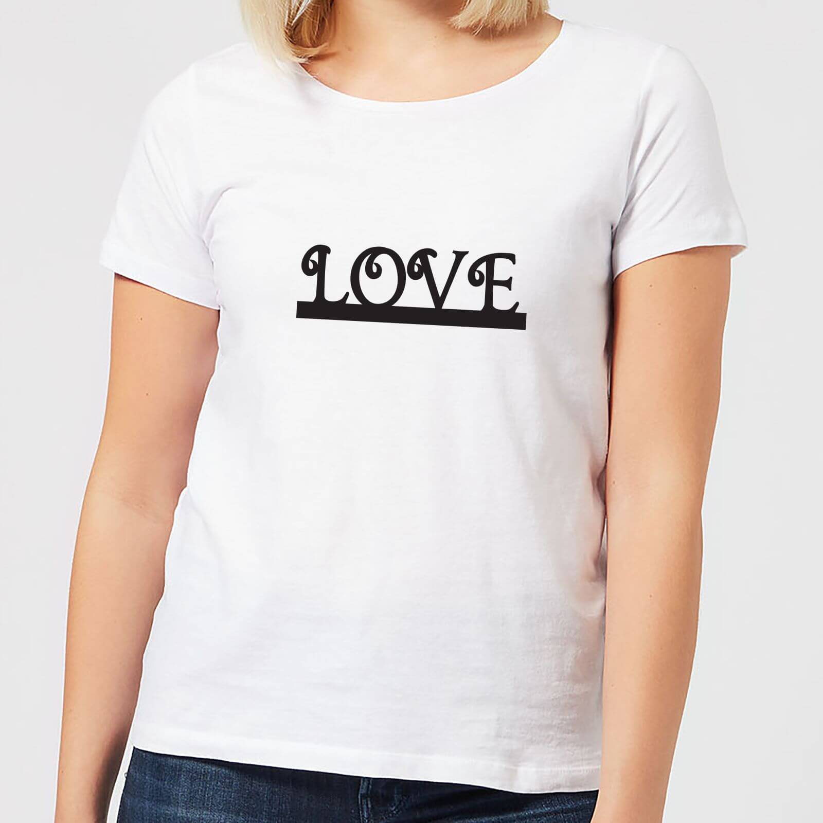 Love Women's T-Shirt - White - S - White