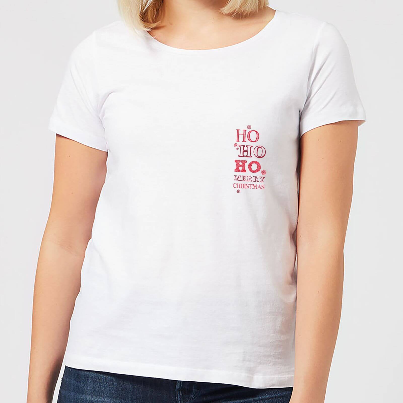 Ho Ho Ho Women's T-Shirt - White - S - White