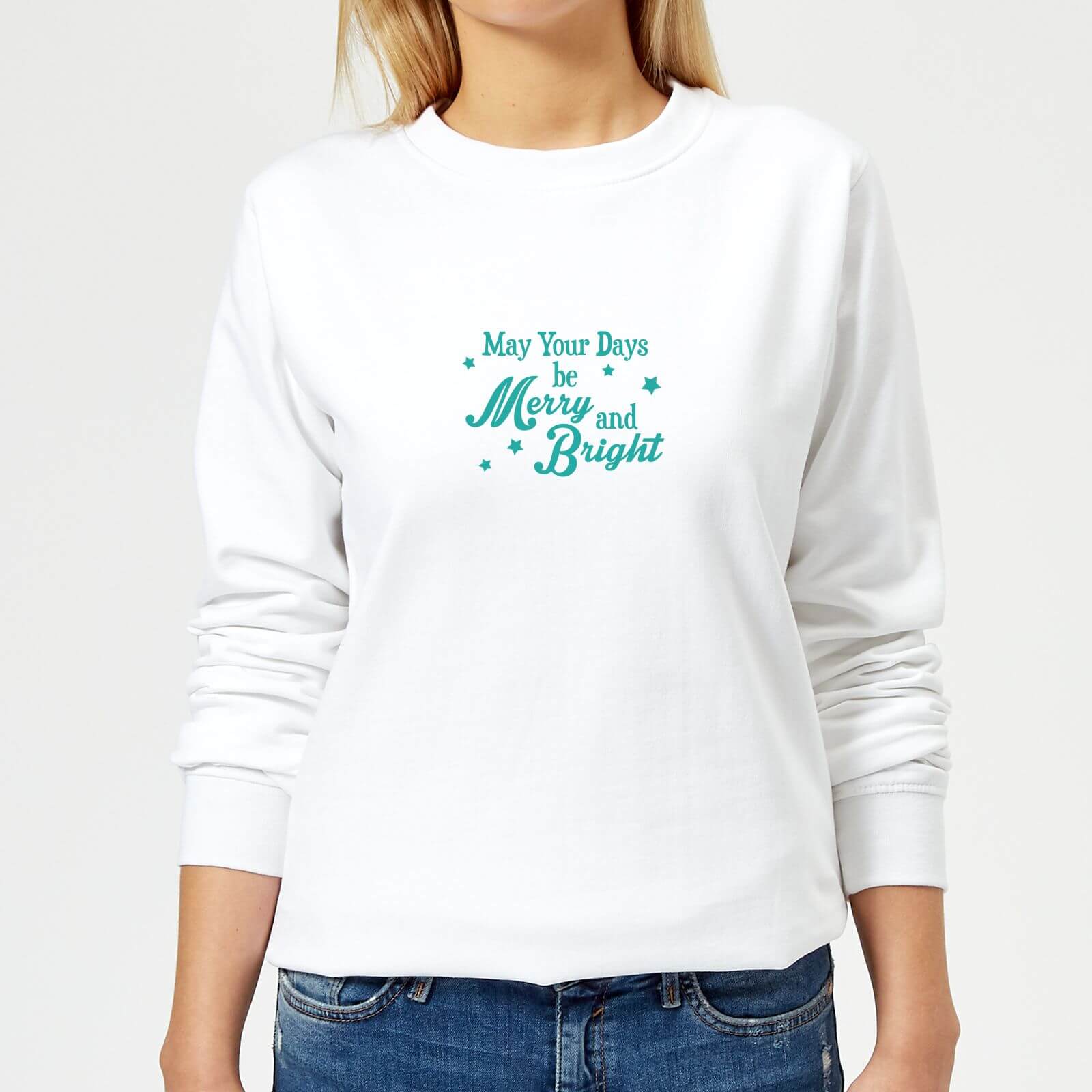 Merry Days Women's Sweatshirt - White - XS - White
