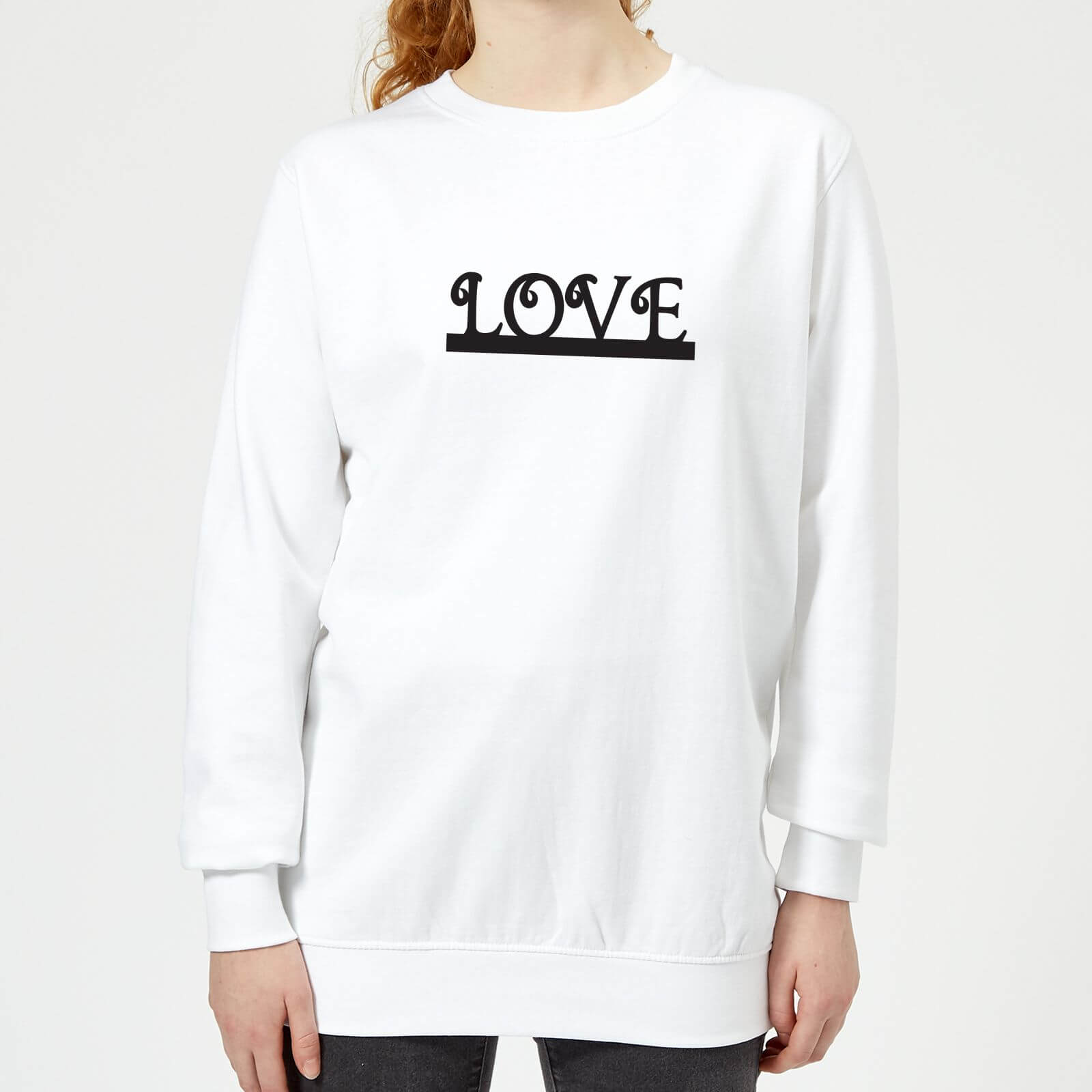 Love Women's Sweatshirt - White - XS - White