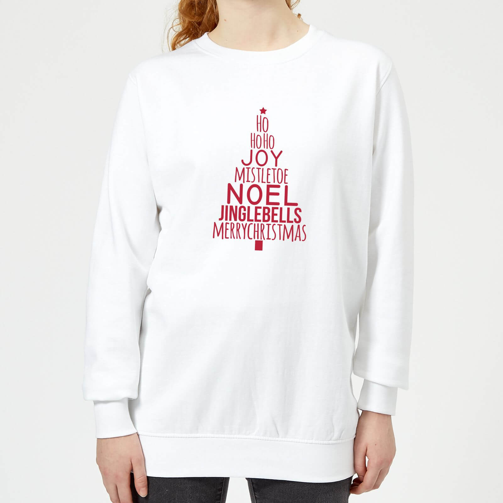 Text Tree Women's Sweatshirt - White - XS - White