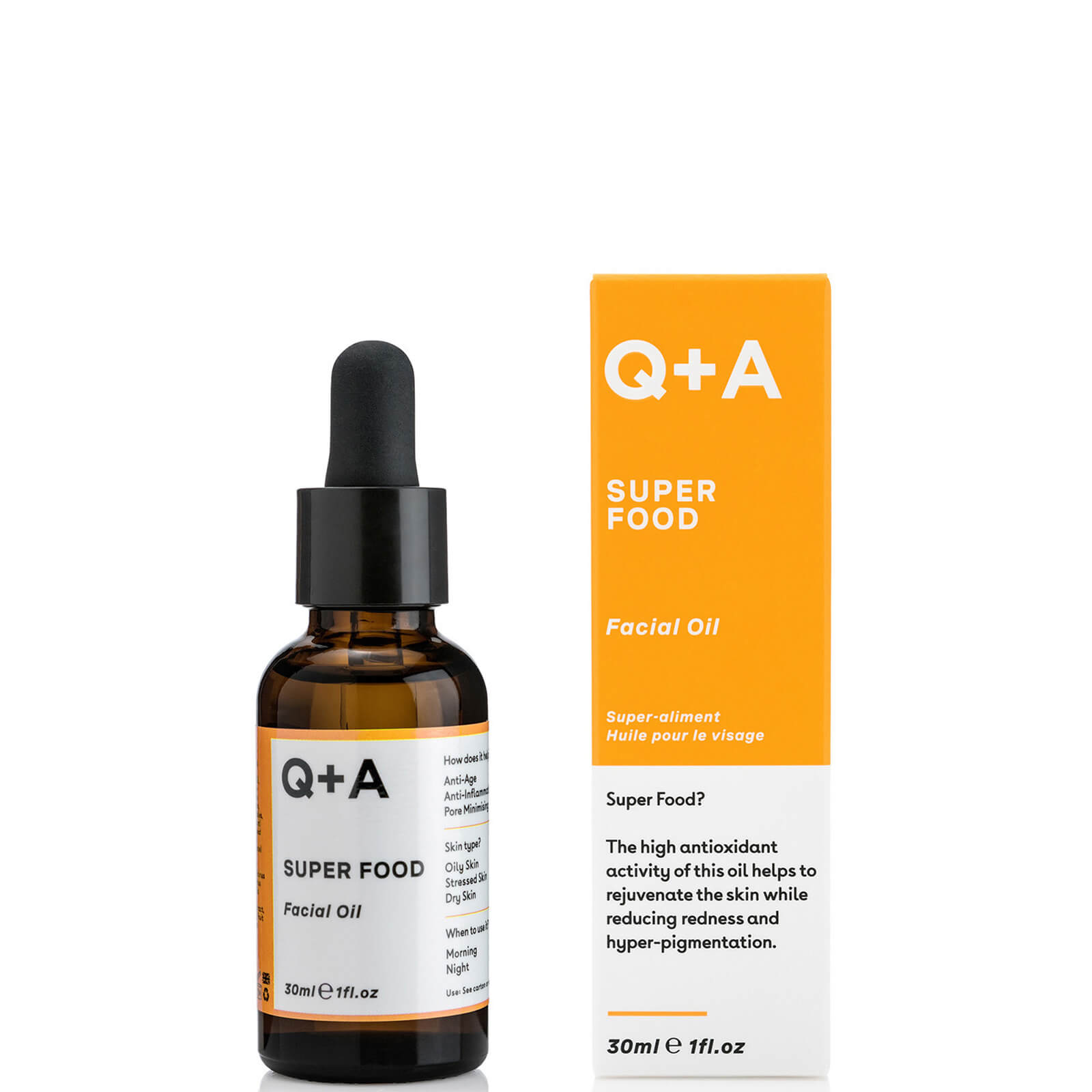 Q+A Super Food Facial Oil 30ml