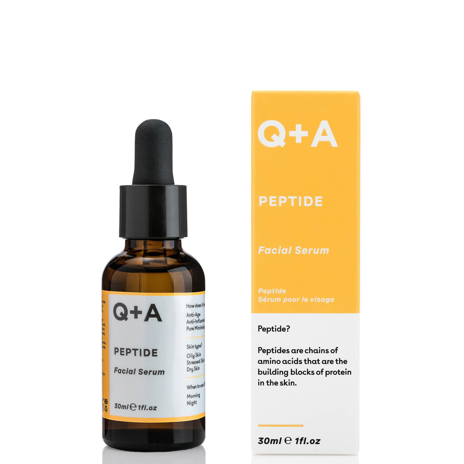 Q+A Peptide Facial Serum 30ml