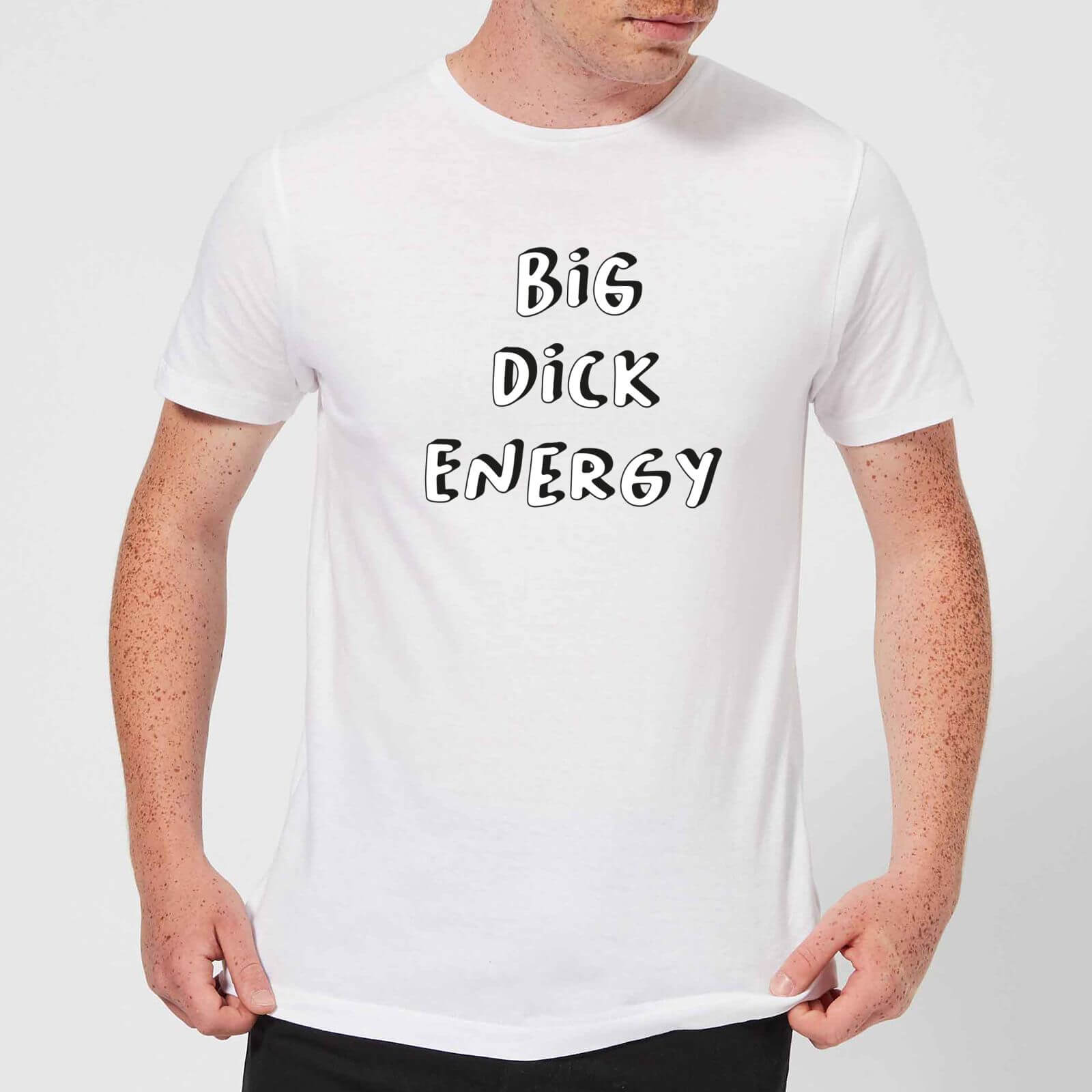 Big Dick Energy Men's T-Shirt - White - M - White