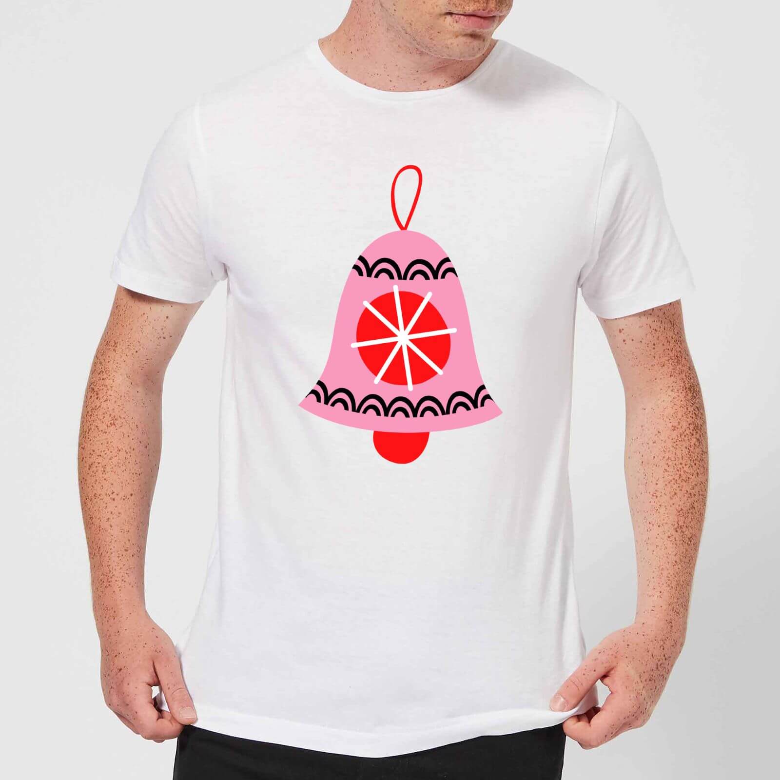 Bell Men's T-Shirt - White - XXL - White