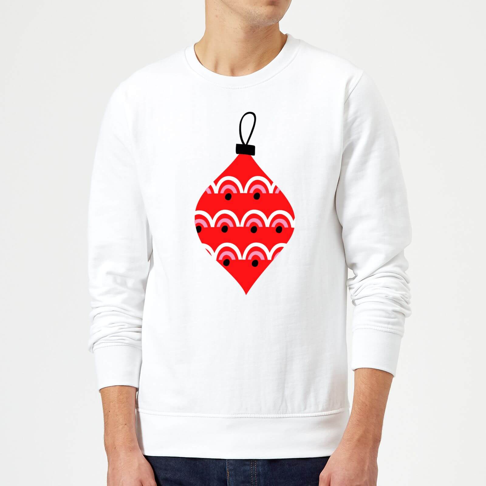Bauble Sweatshirt - White - M - White