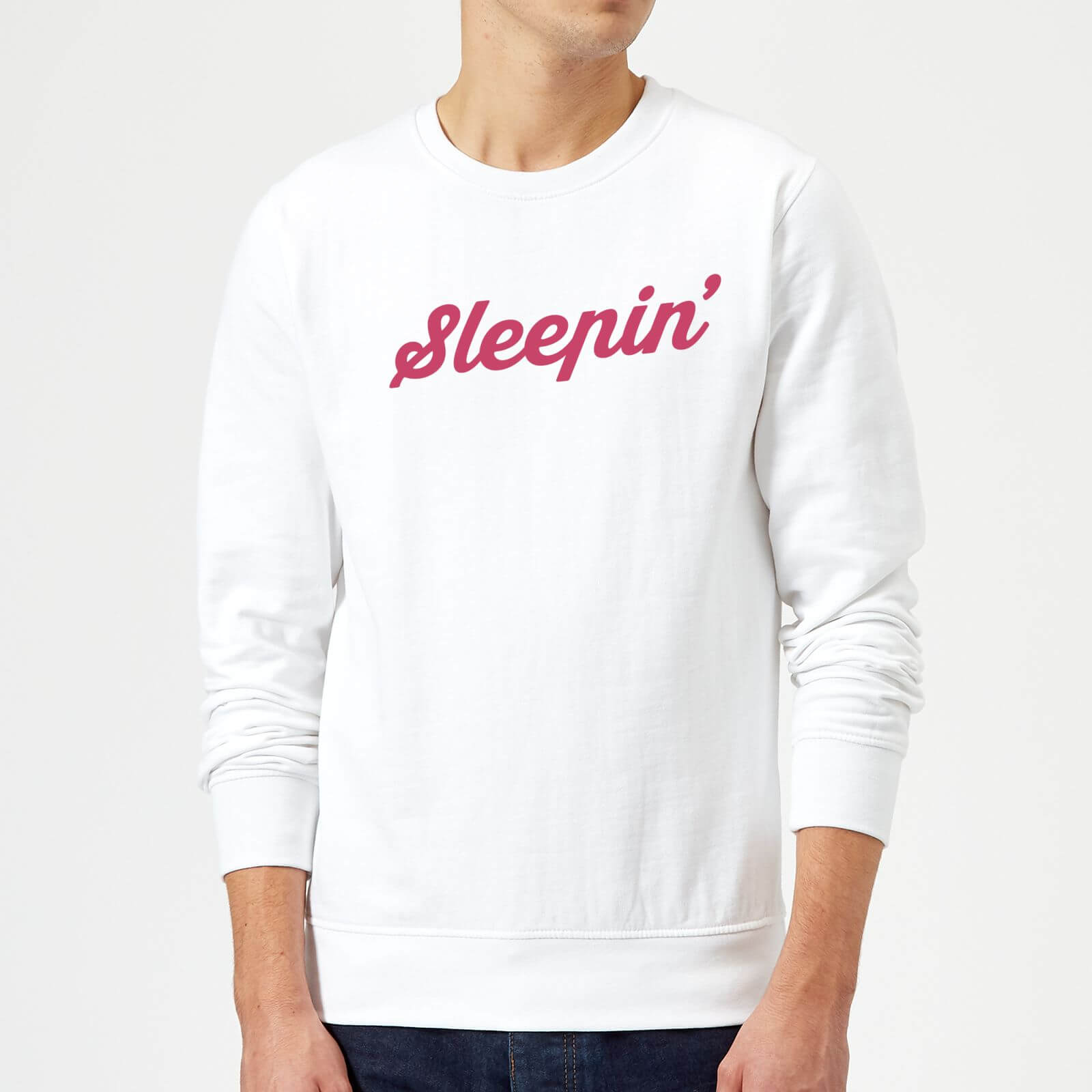 Sleepin Sweatshirt - White - S - White