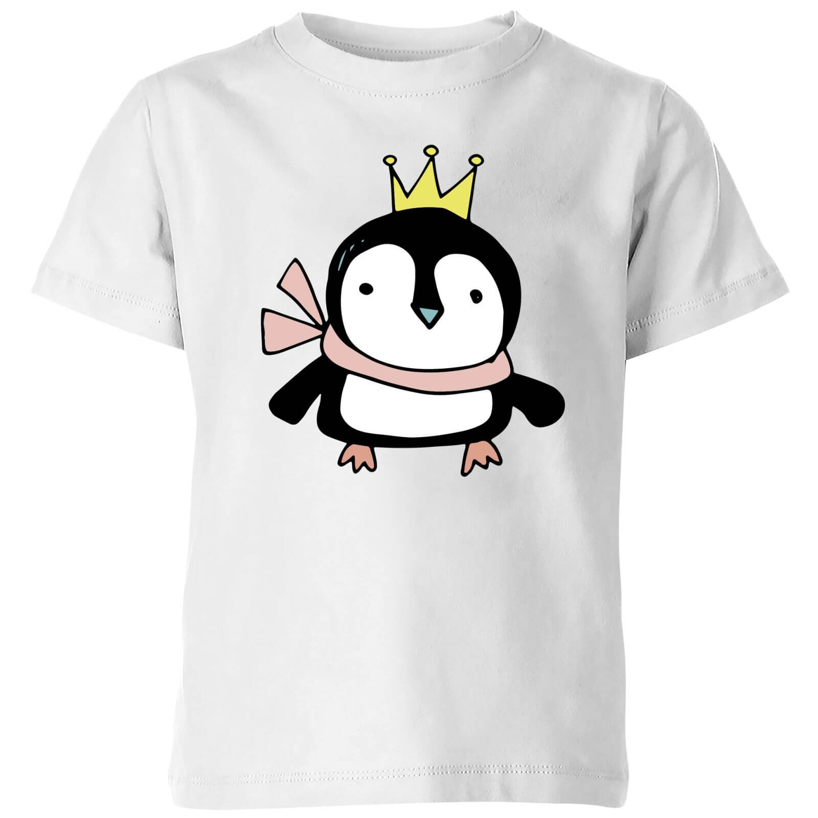 Christmas Penguin Kids' T-Shirt - White - 3-4 Years