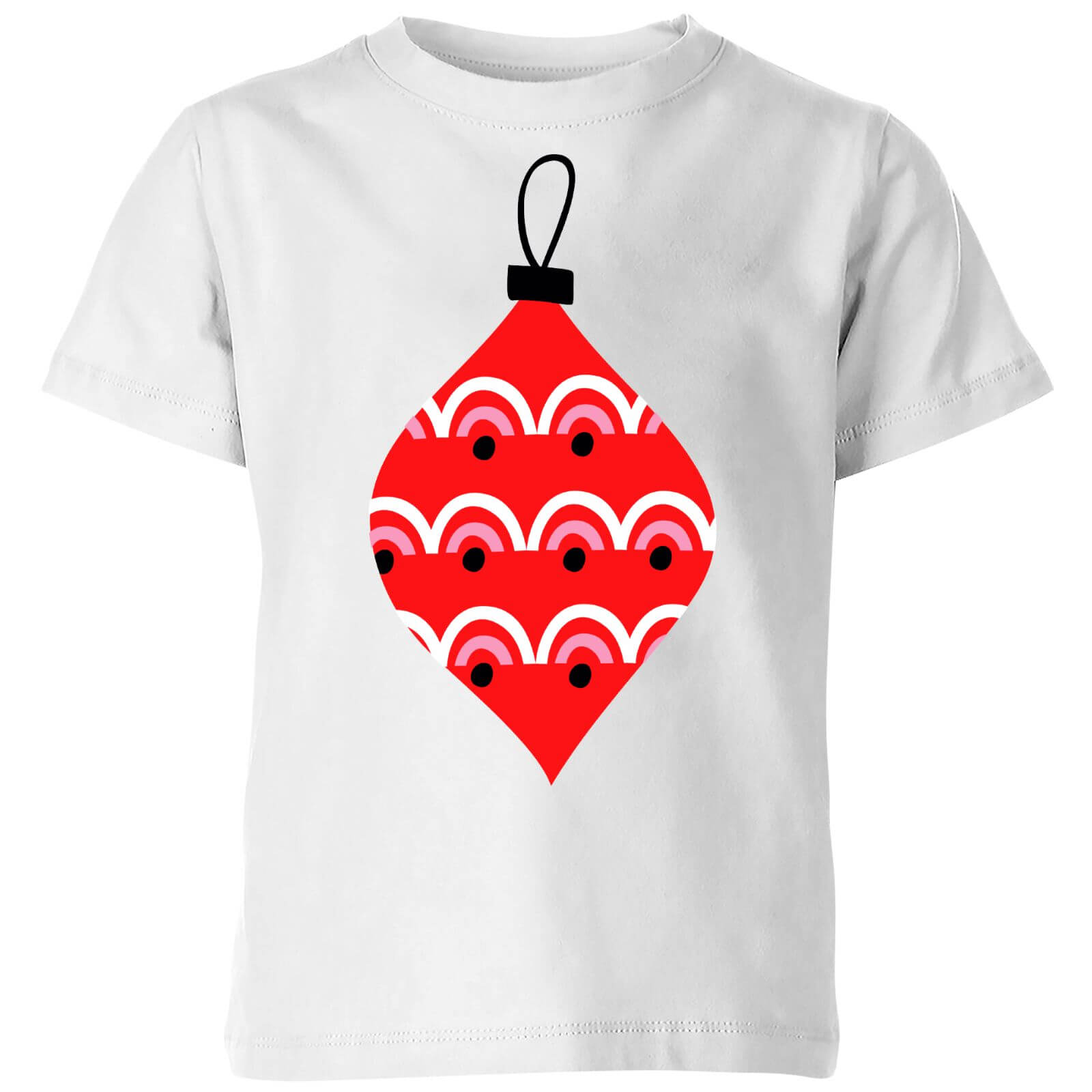 Bauble Kids' T-Shirt - White - 11-12 Years - White