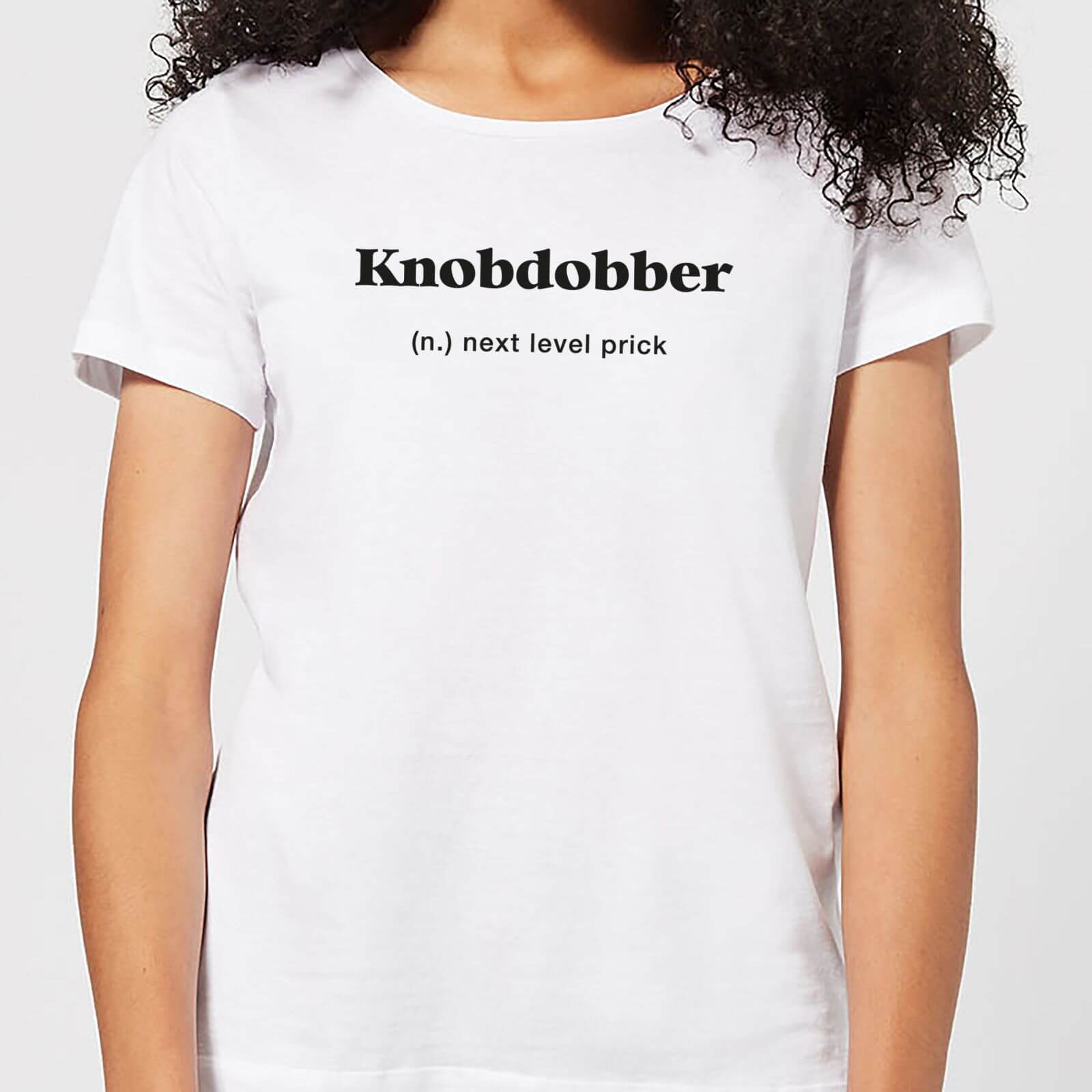 Knobdobber Women's T-Shirt - White - M - White
