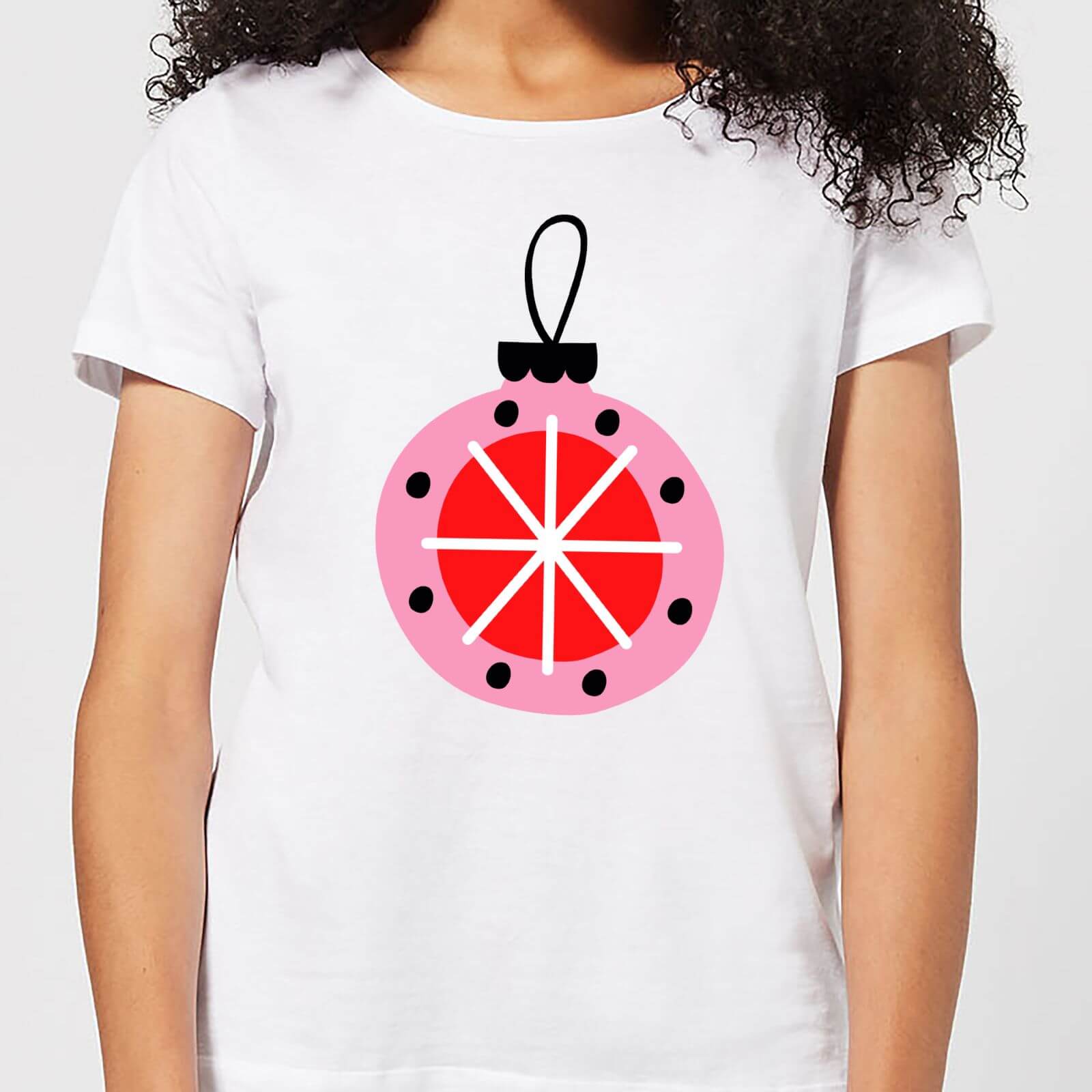 Star Bauble Women's T-Shirt - White - S - White