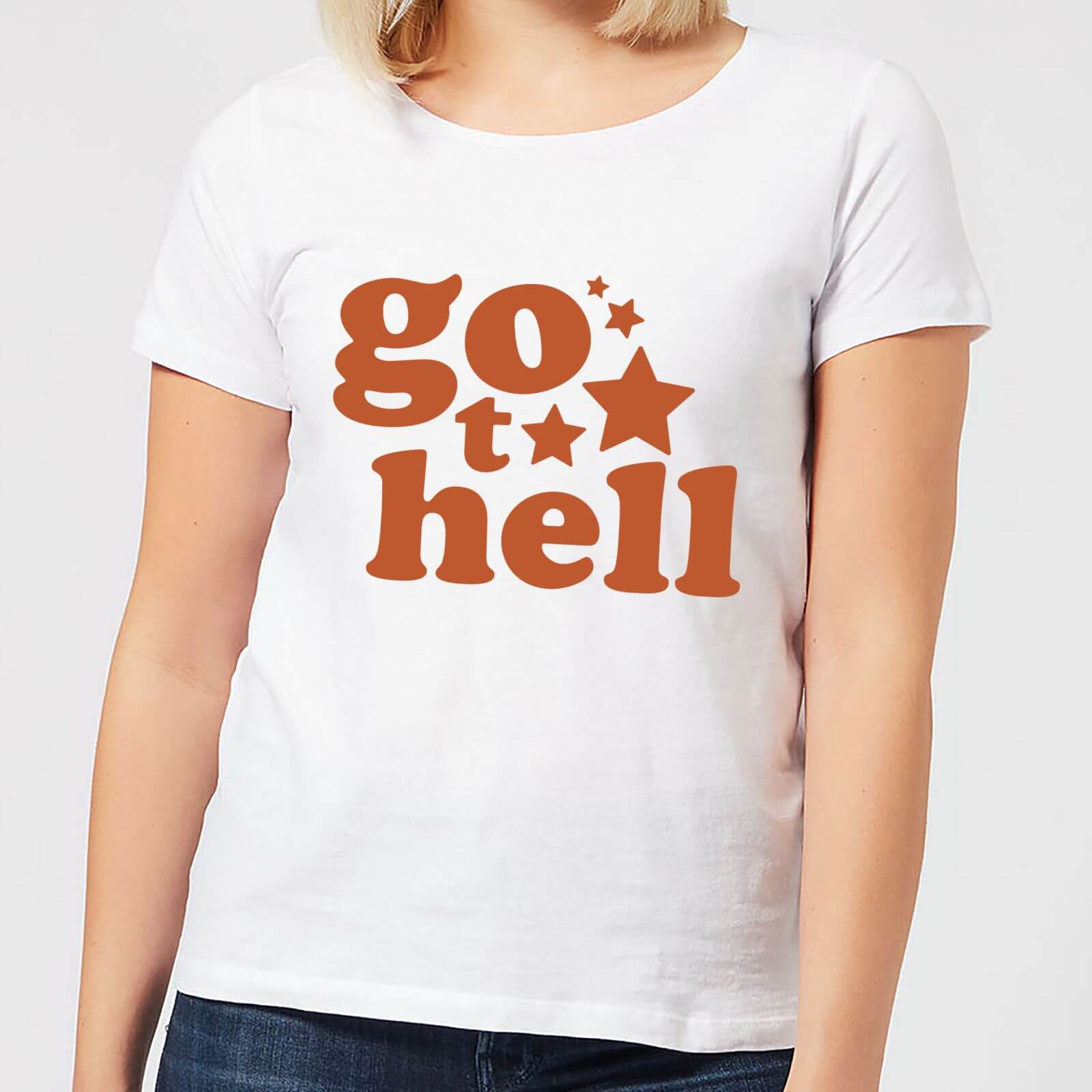 Go To Hell Women's T-Shirt - White - S - White