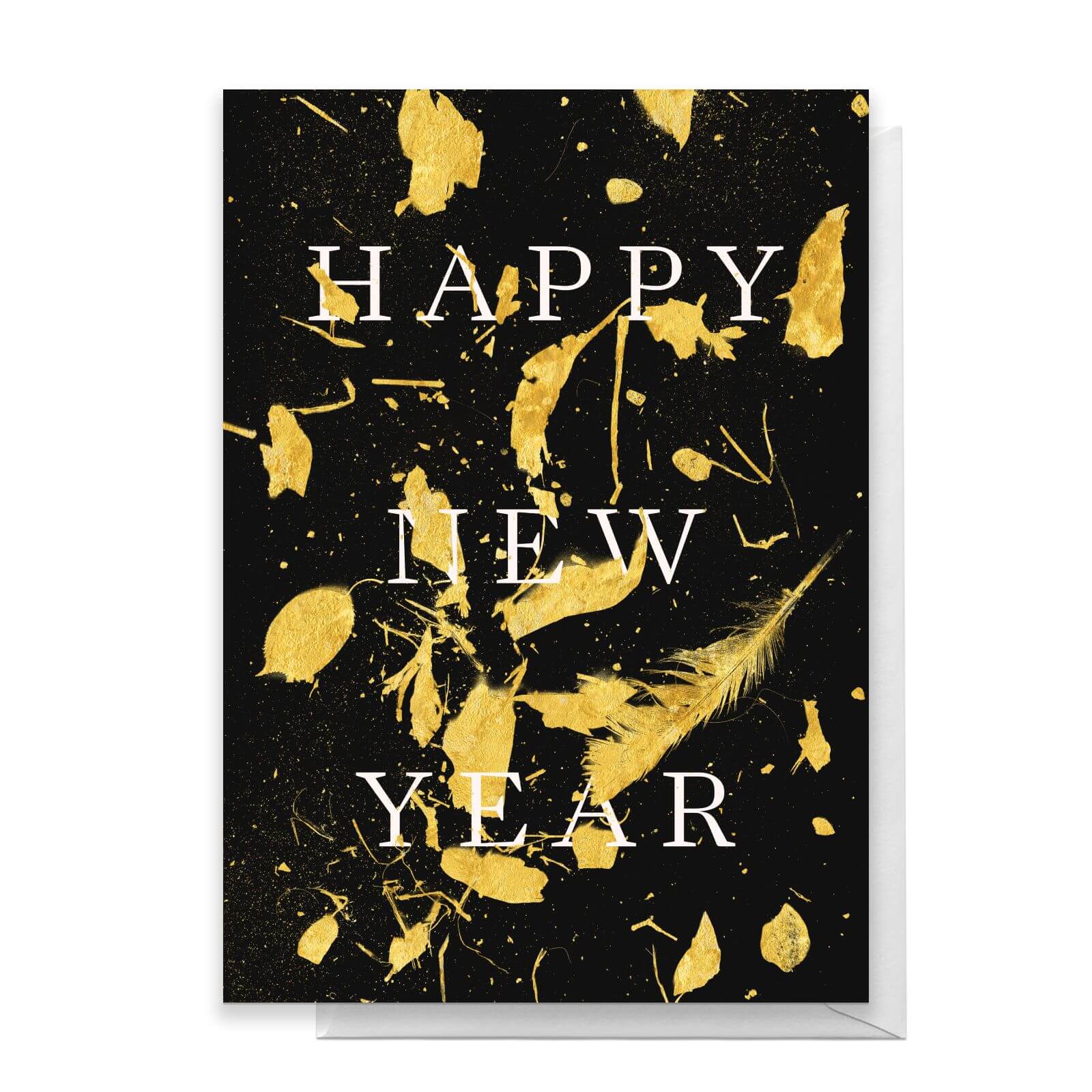 Happy New Year Greetings Card - Standard Card