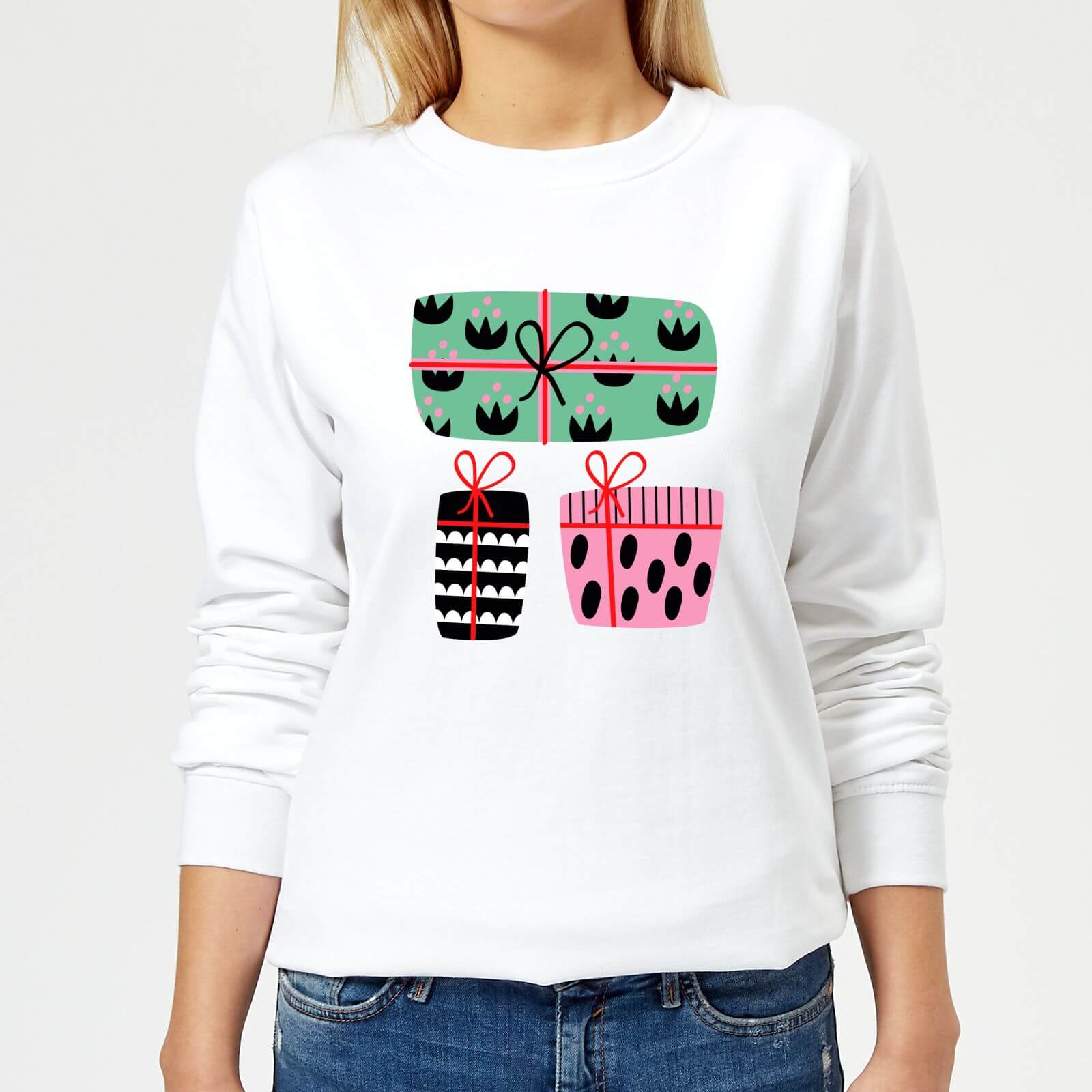 Colourful Presents Women's Sweatshirt - White - XS - White