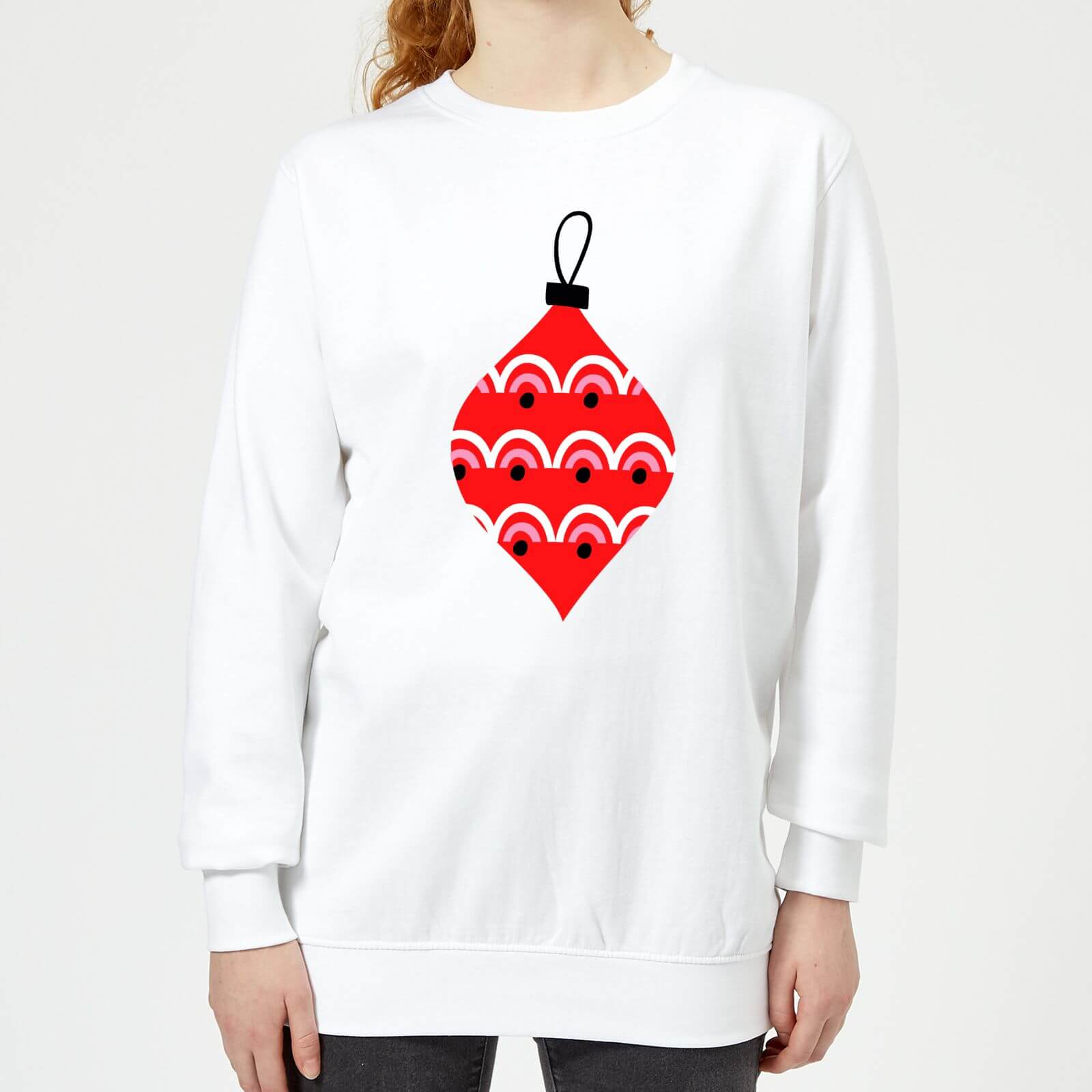Bauble Women's Sweatshirt - White - XS - White