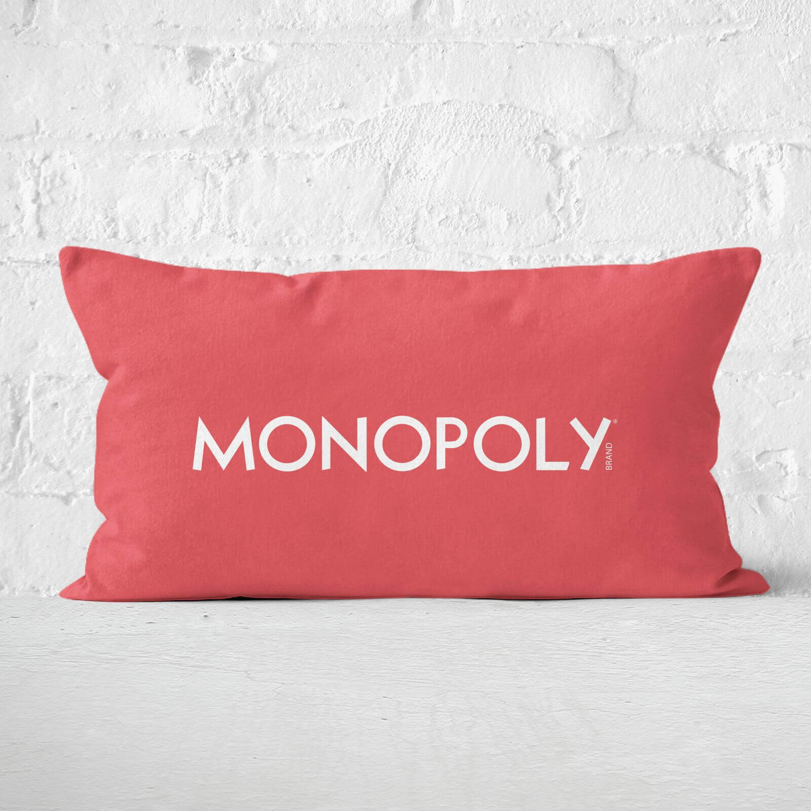 Monopoly Pattern Cushion 30x50cm Rectangular Cushion - 30x50cm - Soft Touch