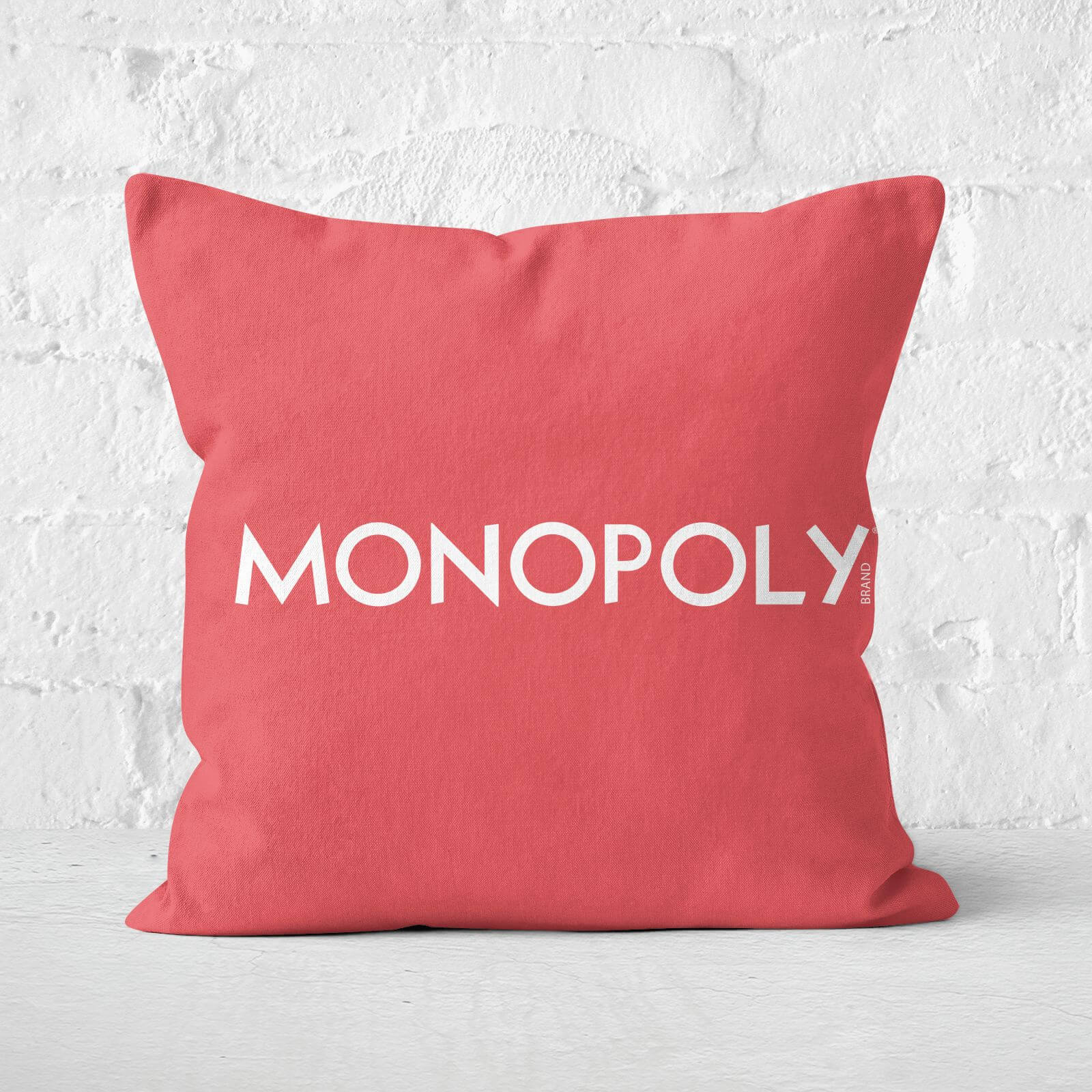Monopoly Go Square Cushion - 40x40cm - Soft Touch