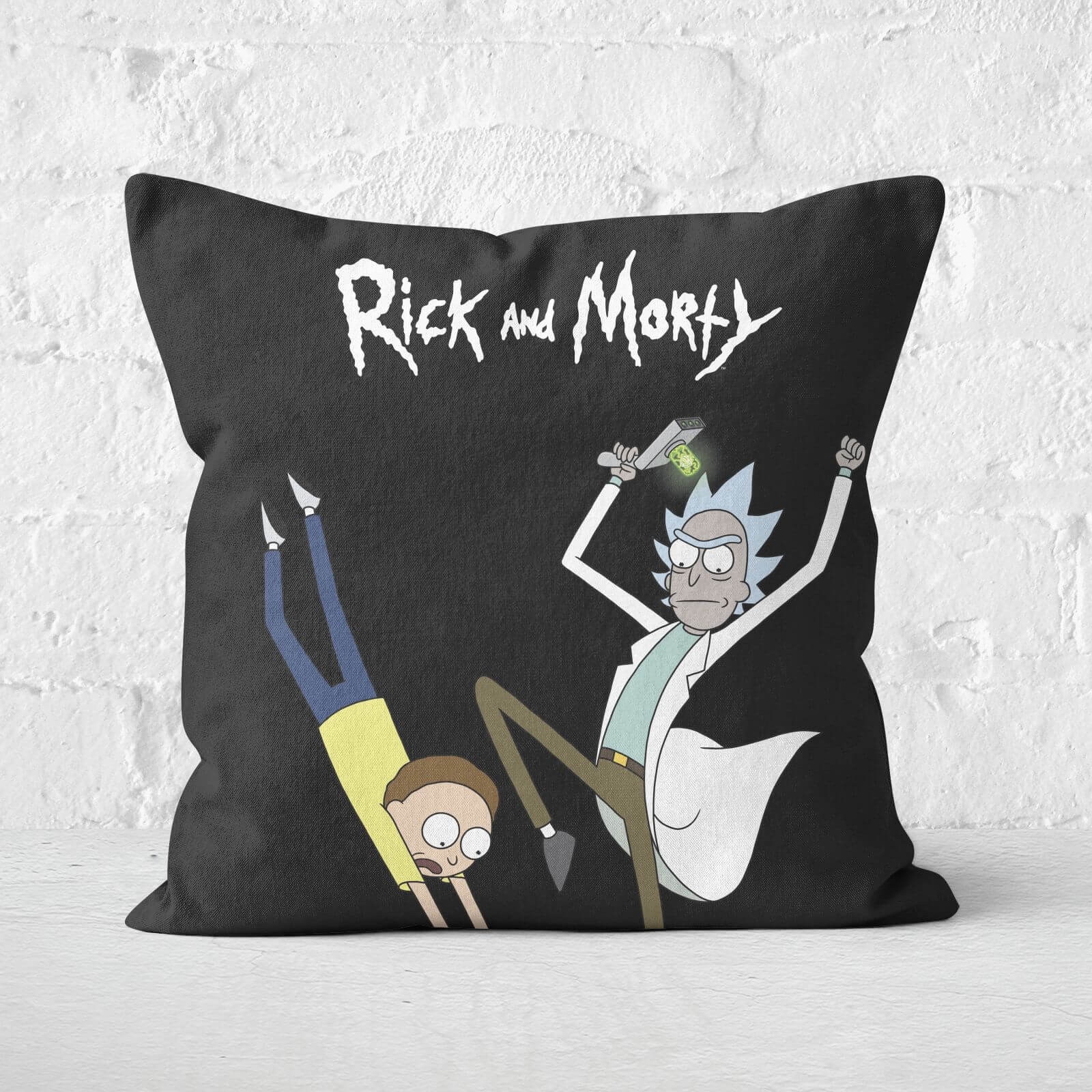 

Rick And Morty Portal Square Cushion - 50x50cm - Soft Touch