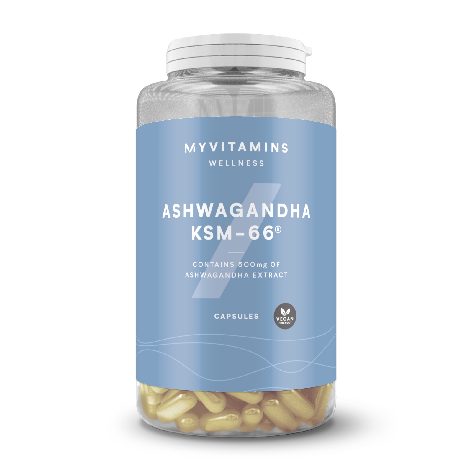 myvitamins UK Myvitamins Ashwagandha KSM66 Capsules - 90Capsules