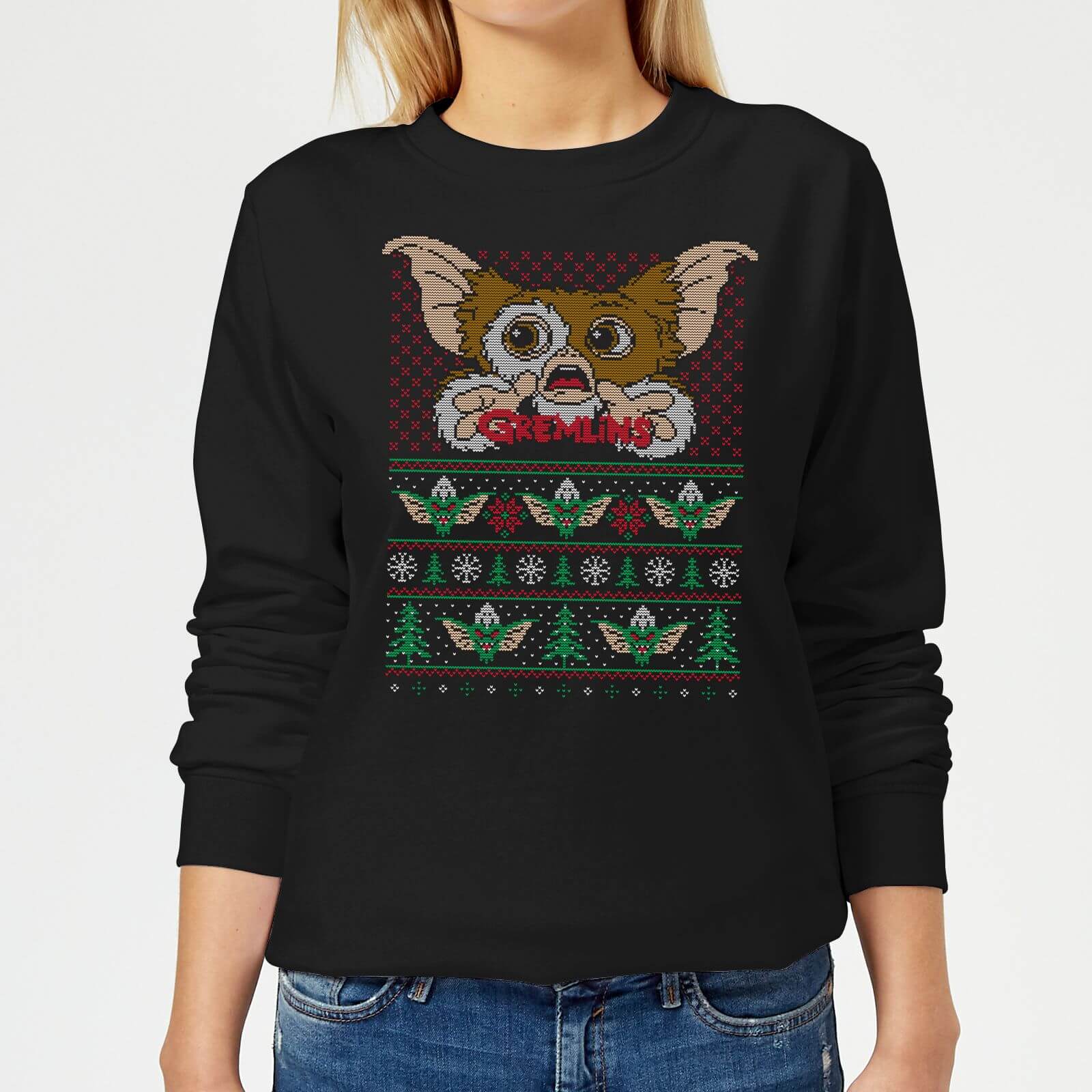 

Gremlins Ugly Knit Maglione Natalizio Donna - Nero - XL
