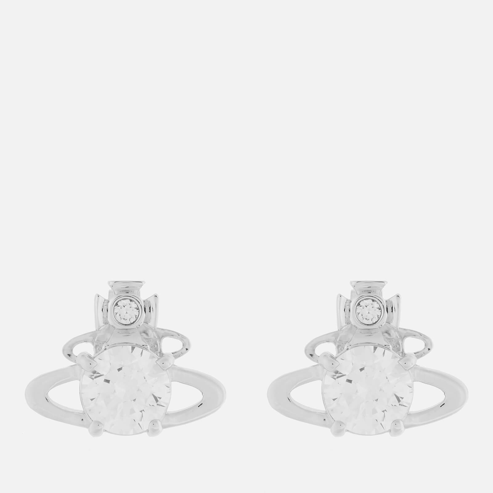 Vivienne Westwood Women's Reina Earrings - Rhodium White