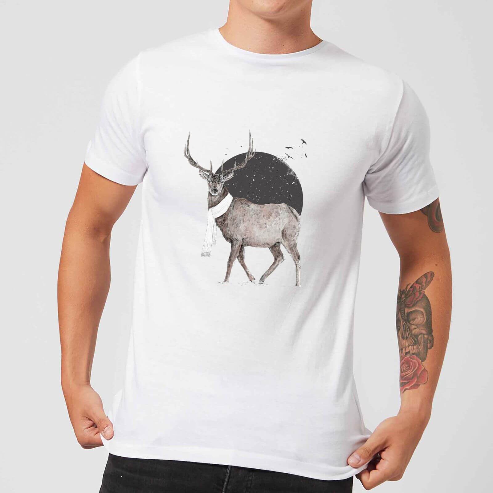 Balazs Solti Winter Is All Around Men's T-Shirt - White - S - White