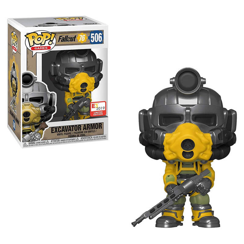 Figura Funko Pop! - Armor Con Pistola - Fallout 76