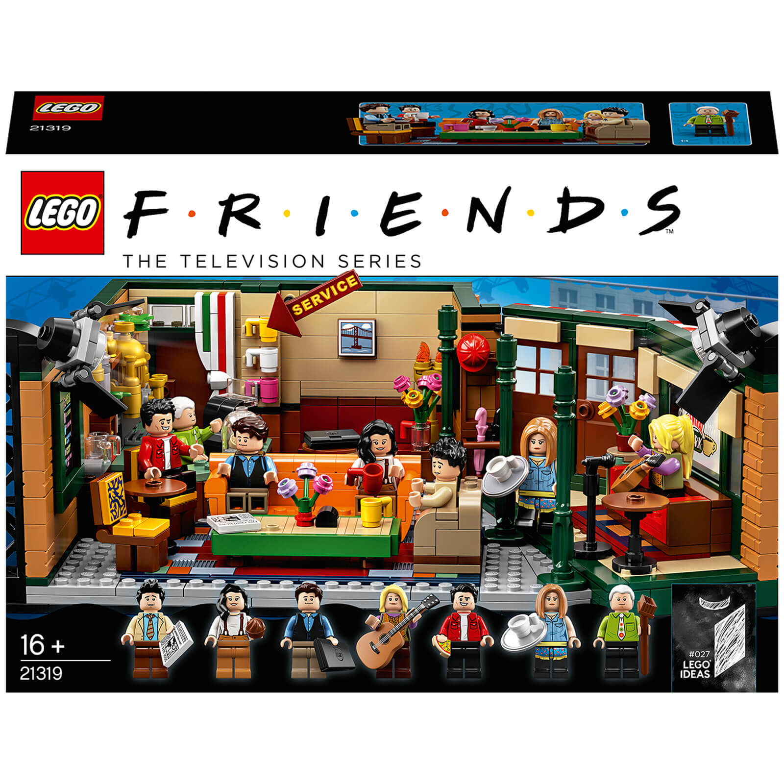 Image of LEGO Ideas: Central Perk Friends: TV Show Collector Set (21319)