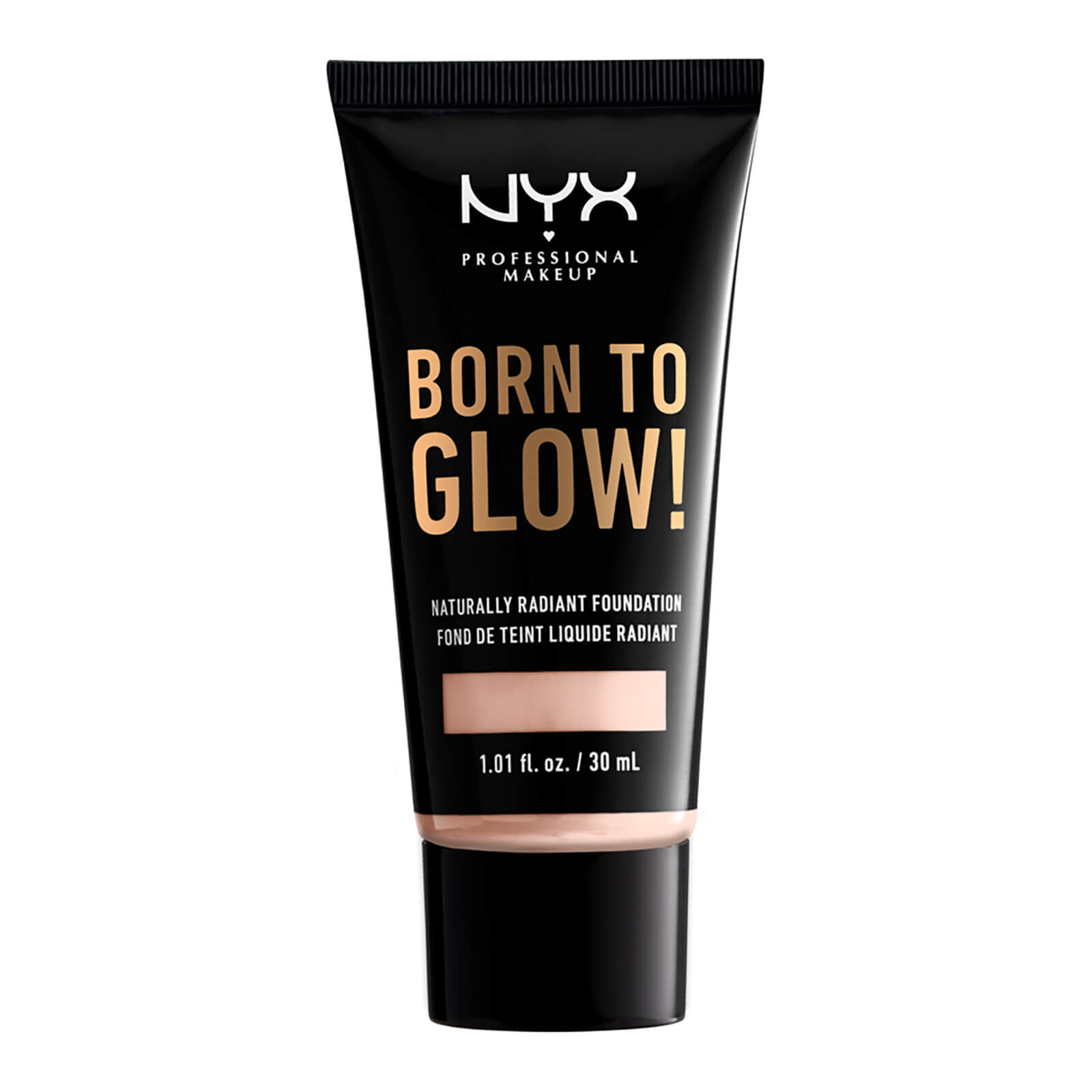 NYX Professional Makeup Born to Glow Naturally Radiant Foundation 30ml (Various Shades) - Light Porcelain
