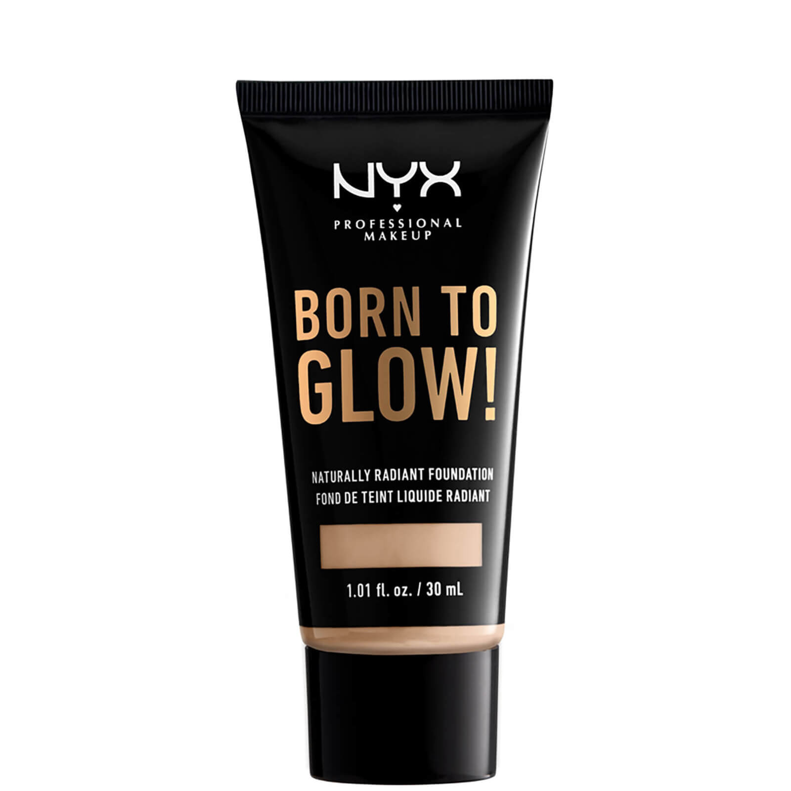 Image of NYX Professional Makeup Born to Glow Naturally Radiant Foundation 30ml (Various Shades) - Alabaster
