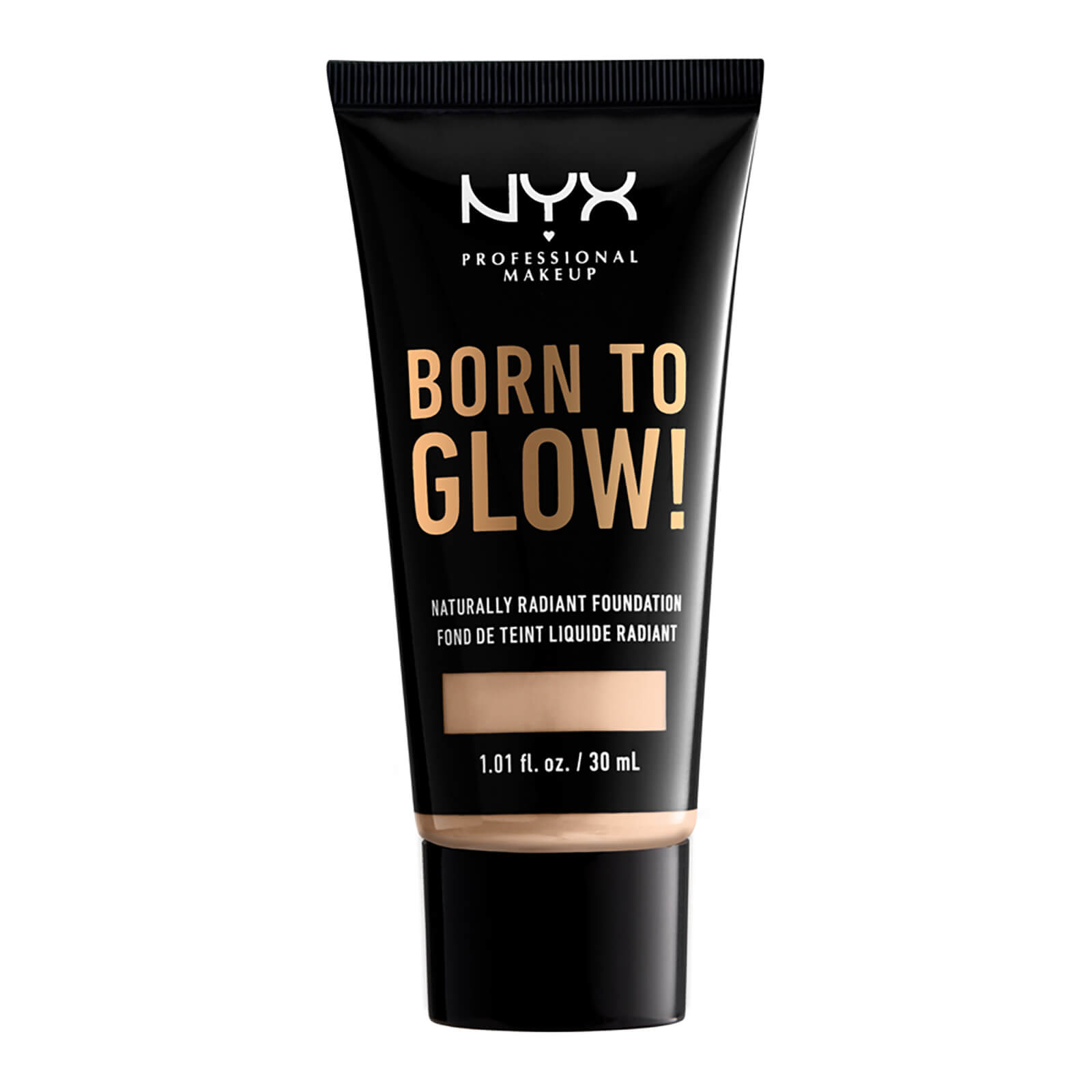 NYX Professional Makeup Born to Glow Naturally Radiant Foundation 30ml (Various Shades) - Light Ivory