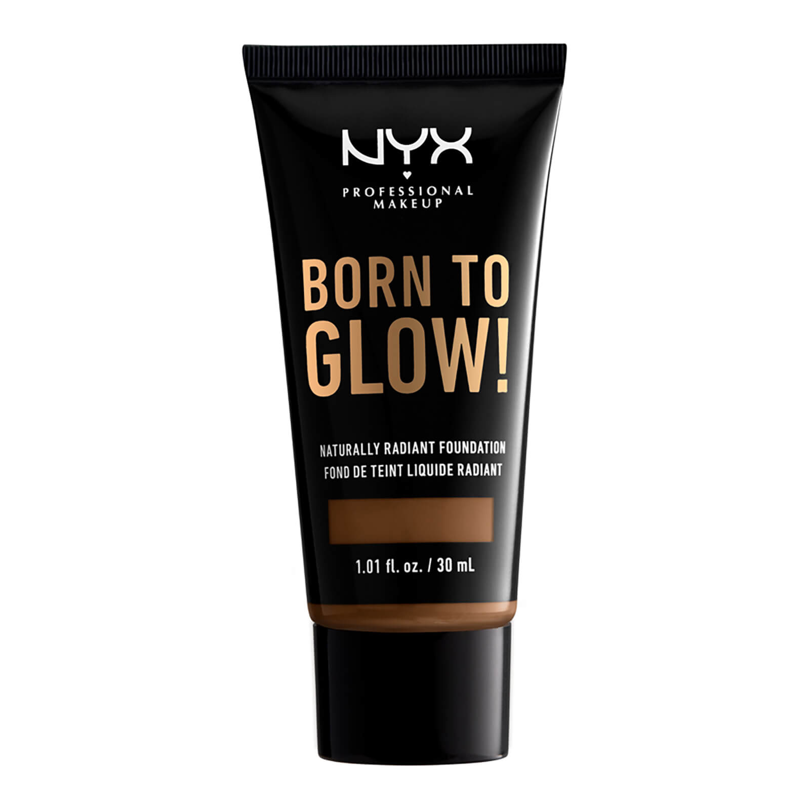 NYX Professional Makeup Born to Glow Naturally Radiant Foundation 30ml (Various Shades) - Mocha