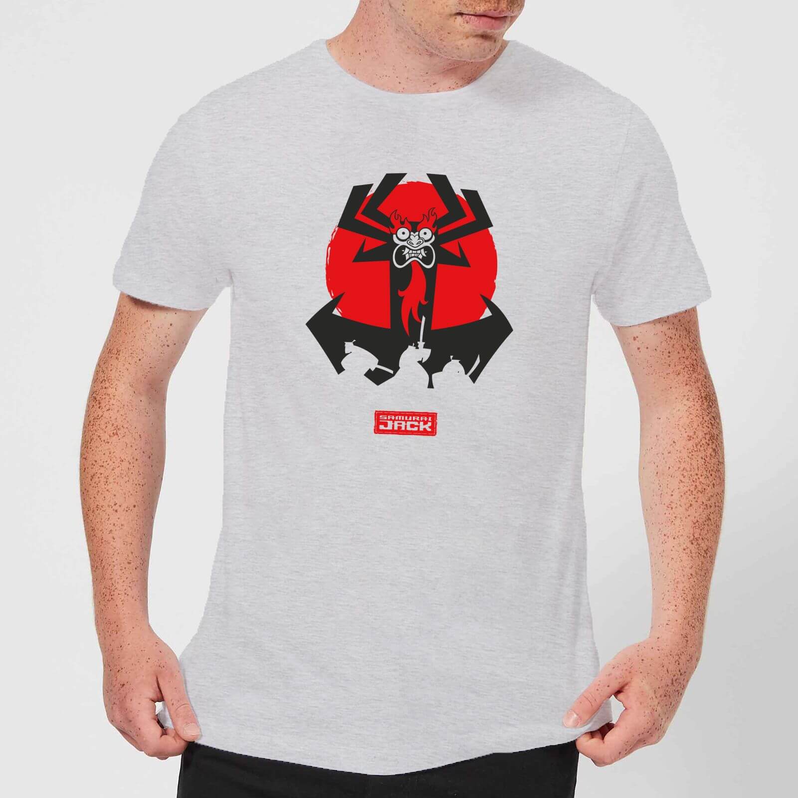 Samurai Jack AKU Men's T-Shirt - Grey - S