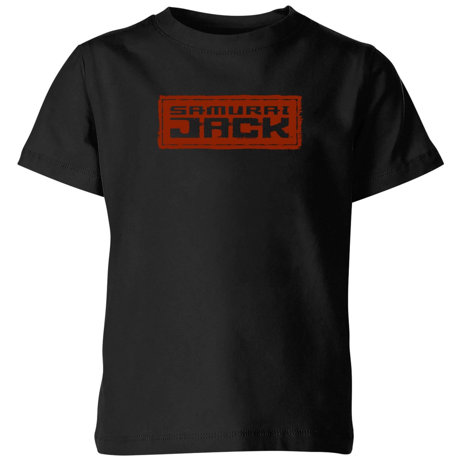 Samurai Jack Classic Logo Kids' T-Shirt - Black - 3-4 Years - Black