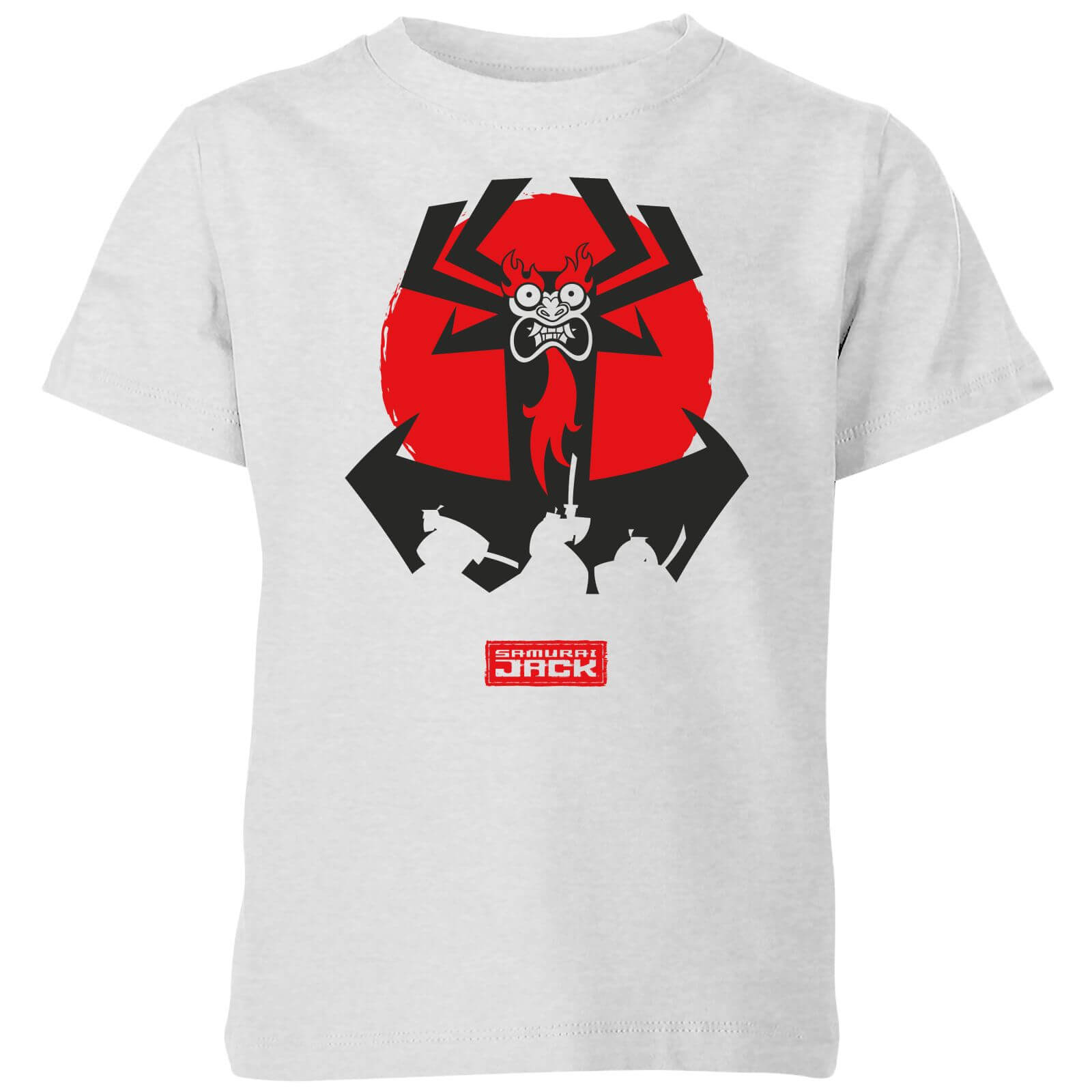 

Samurai Jack AKU Kids' T-Shirt - Grey - 11-12 ans - Gris