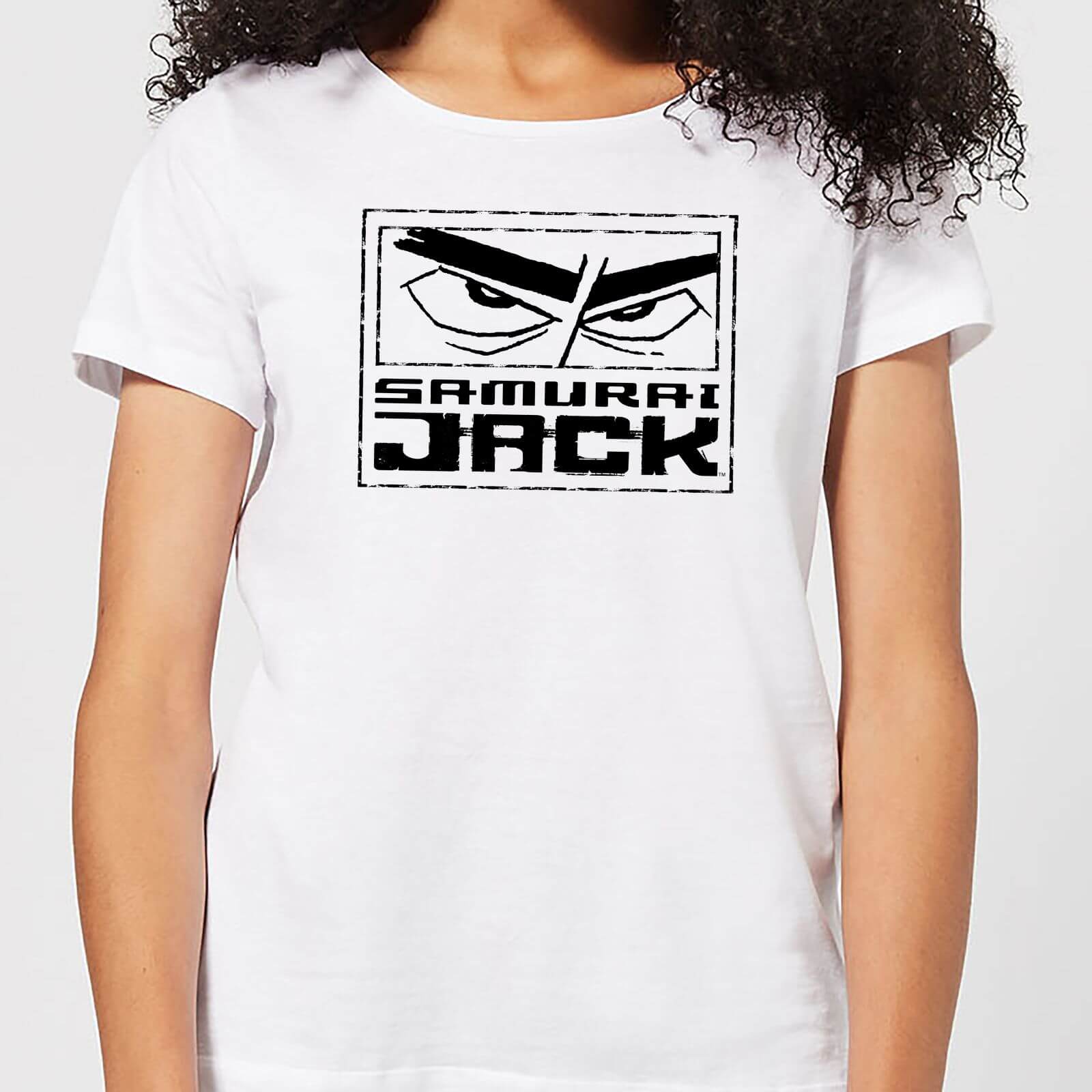 Samurai Jack Stylised Logo Women's T-Shirt - White - S - Blanco