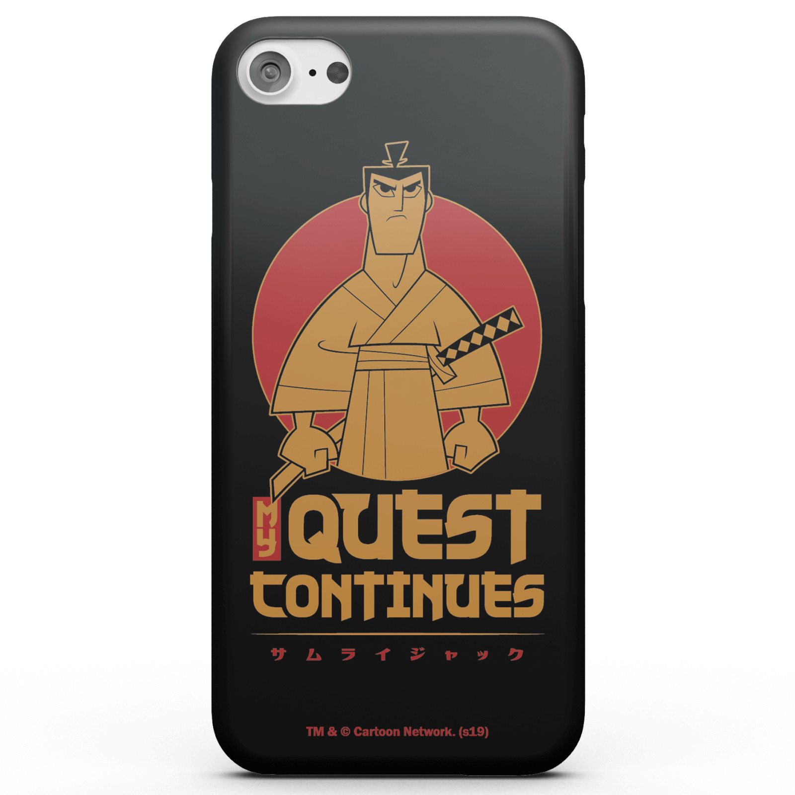 Samurai Jack My Quest Continues Phone Case for iPhone and Android - iPhone X - Snap Case - Gloss