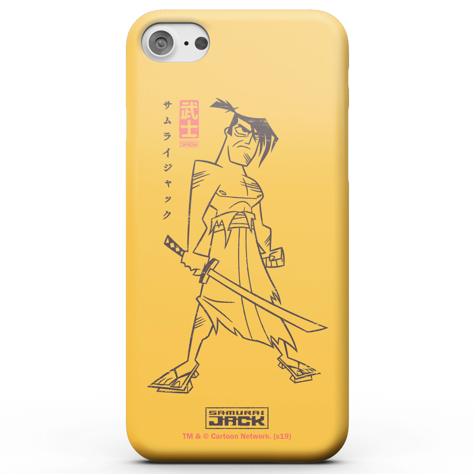 Samurai Jack Kanji Phone Case for iPhone and Android - iPhone XS - Snap Case - Matte