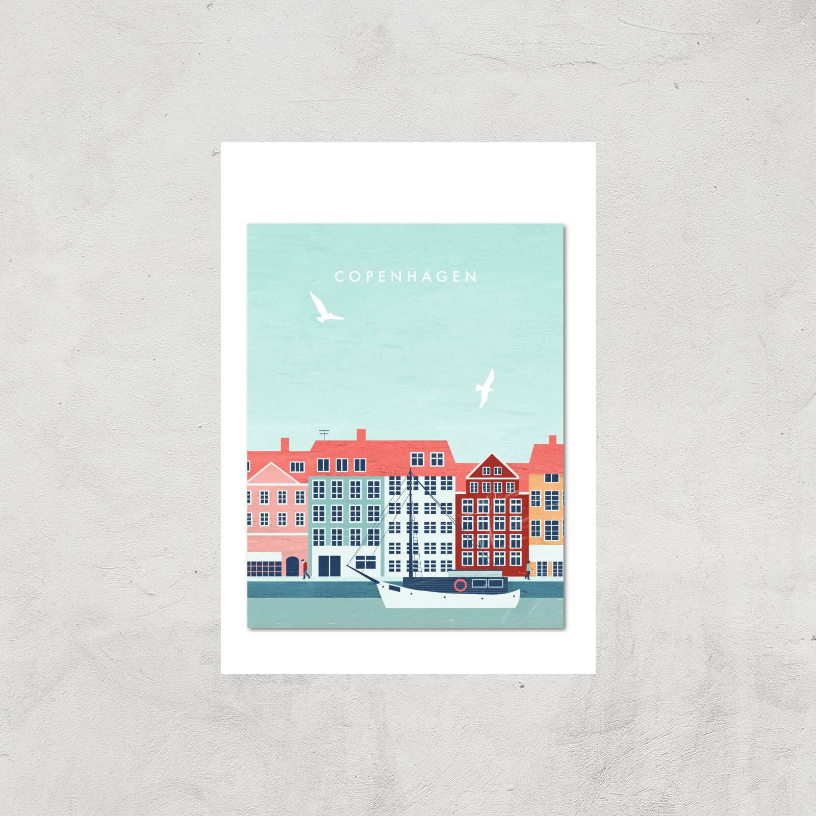 Copenhagen Art Print - A2 - Print Only